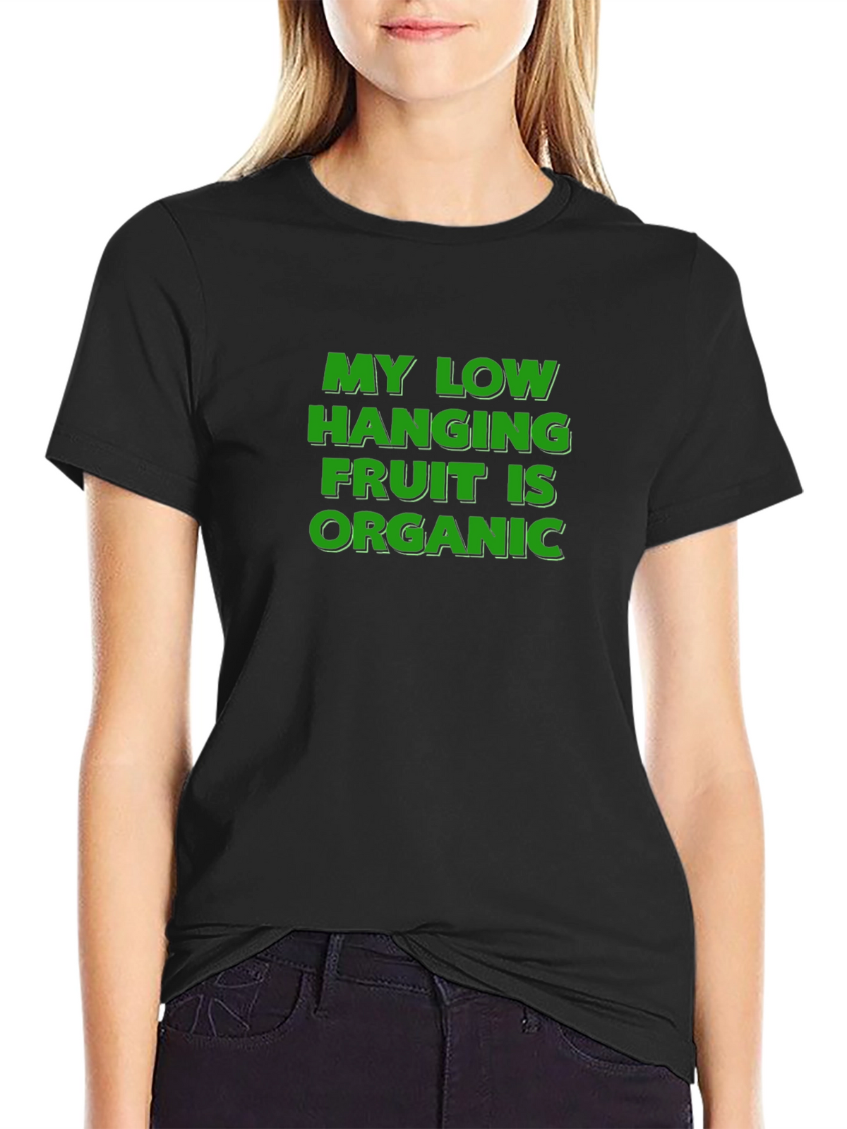 Organic Humor Tee - Low Hanging Fruit