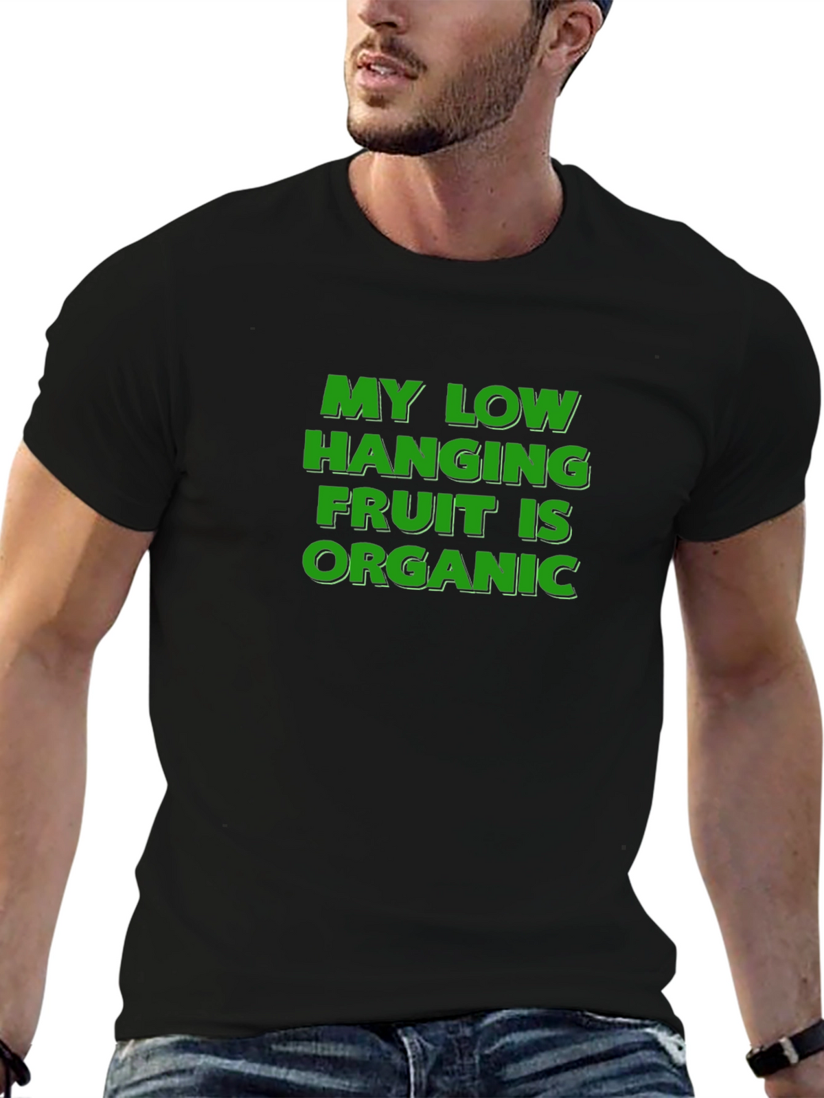 Organic Humor Tee - Low Hanging Fruit