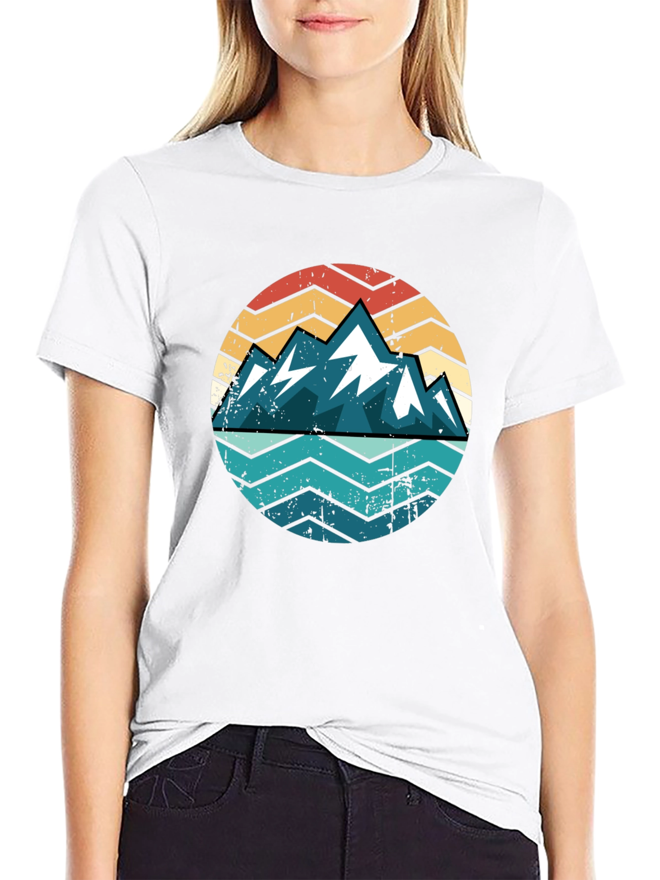 Retro Mountain Graphic Tee