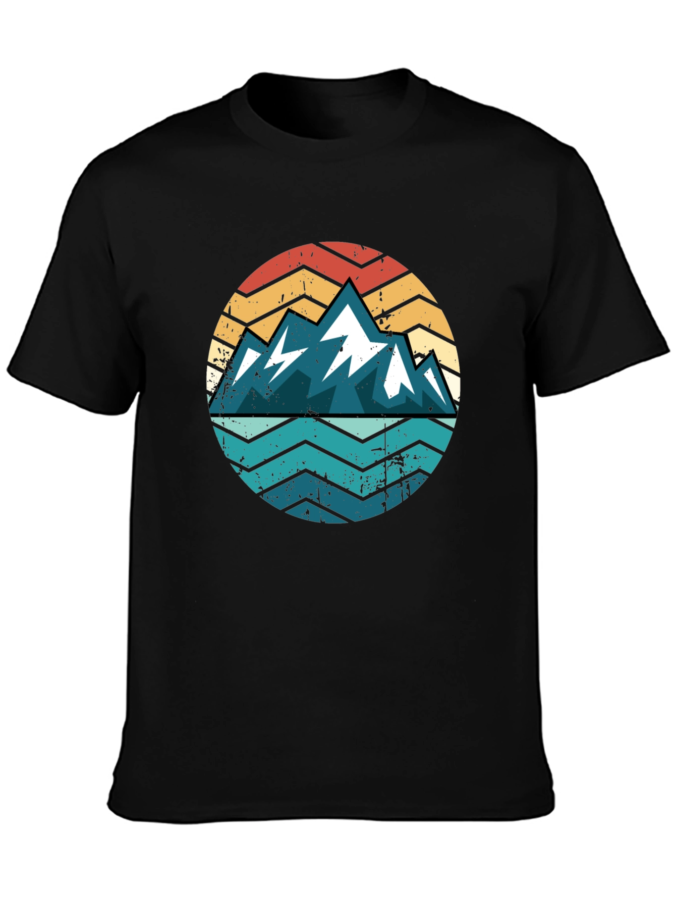 Retro Mountain Graphic Tee