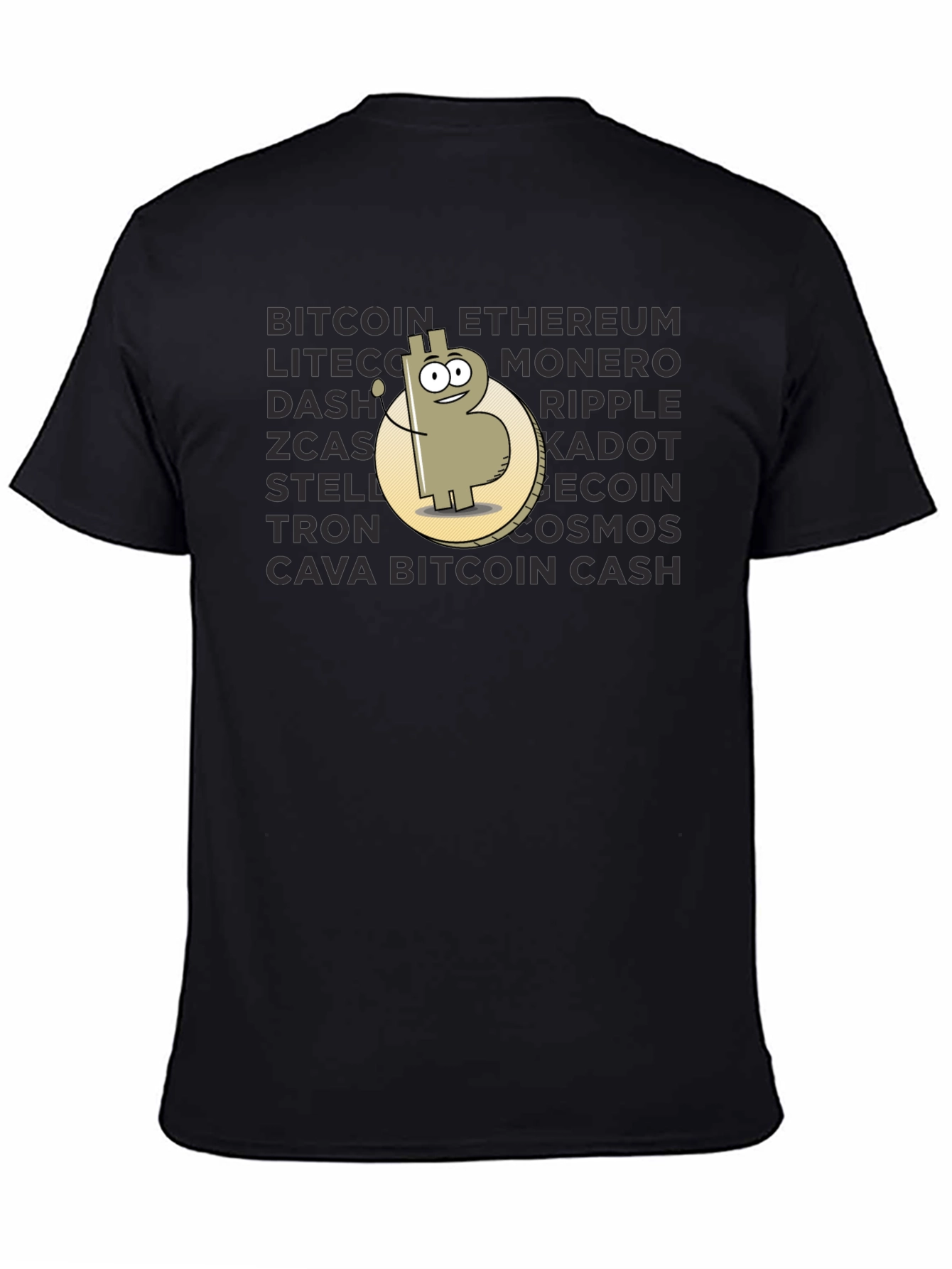 Crypto T-Shirt: Bitcoin Ethereum and More!