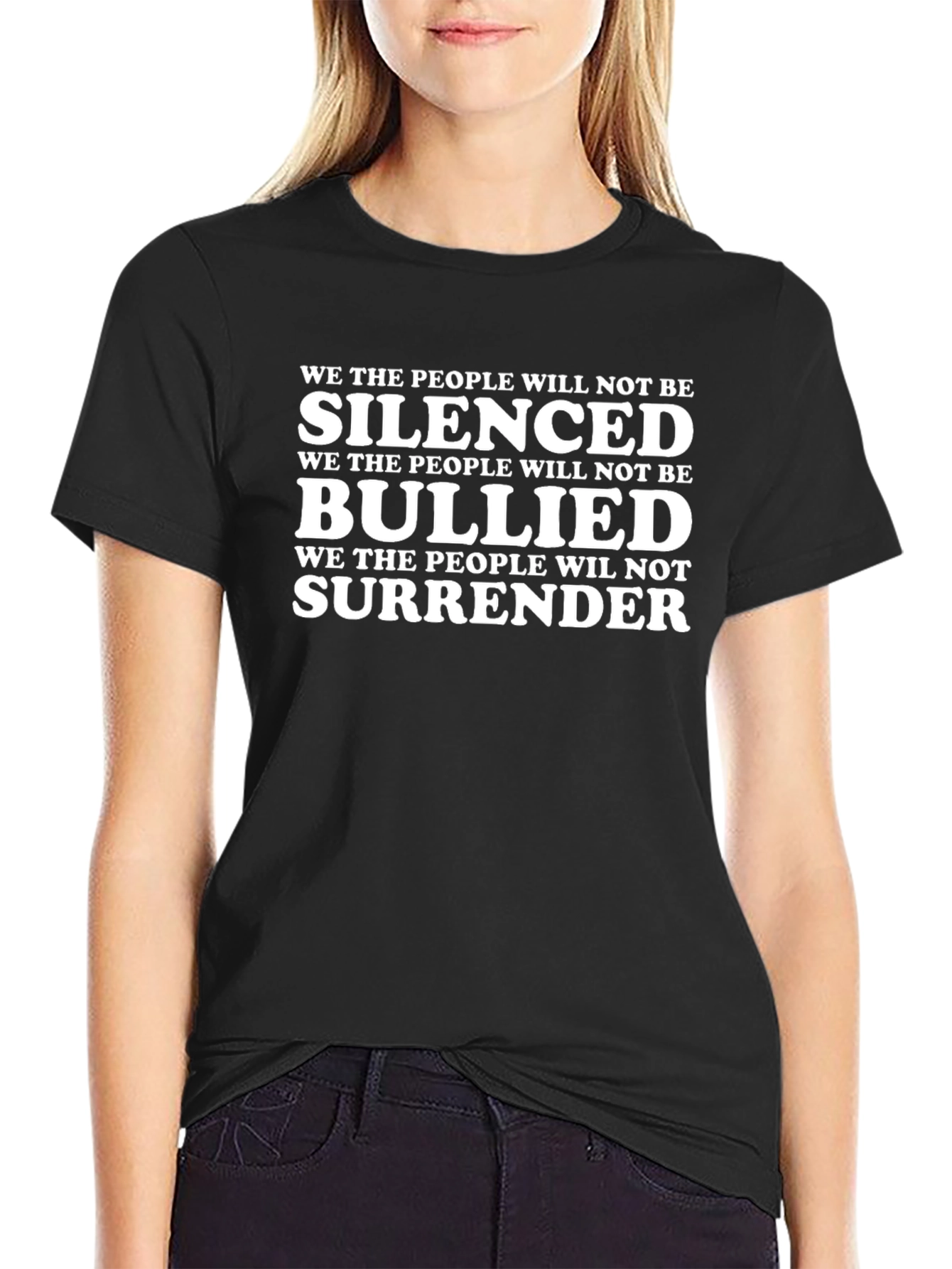 We the People T-Shirt - Stand Against Bullying