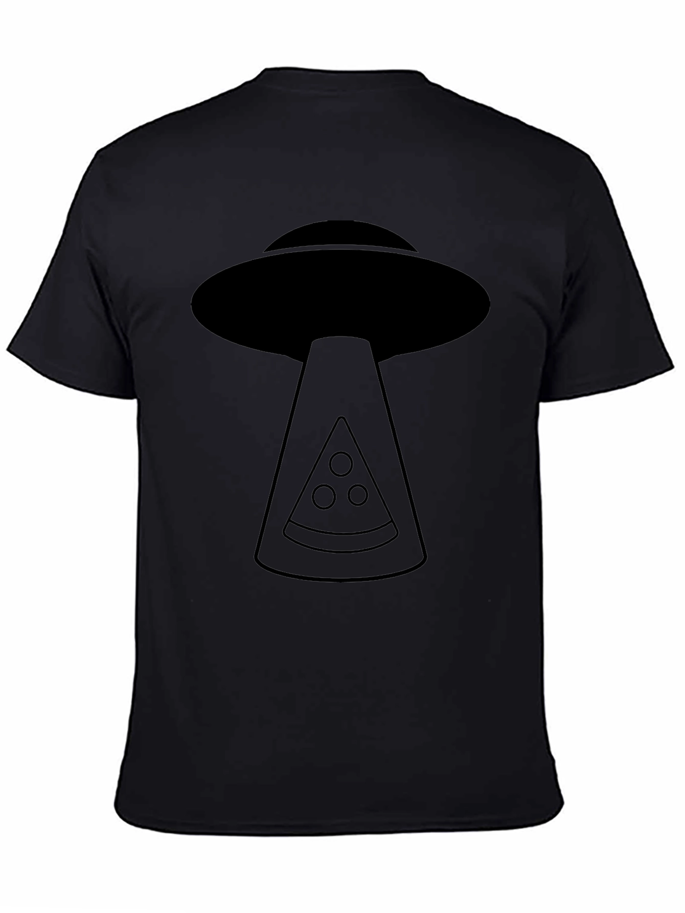 UFO Pizza Abduction Graphic T-Shirt