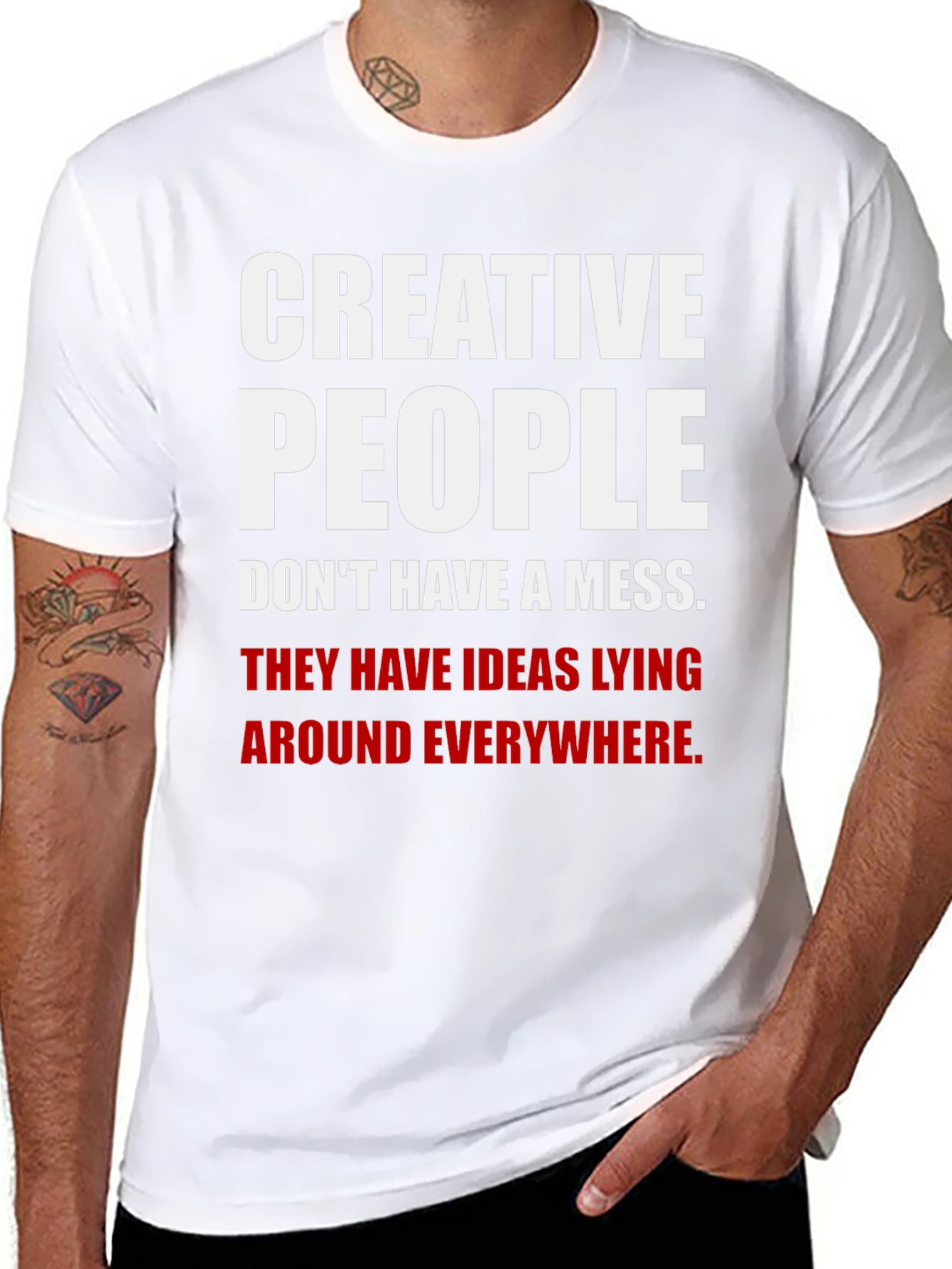 Creative People T-Shirt - Ideas Everywhere