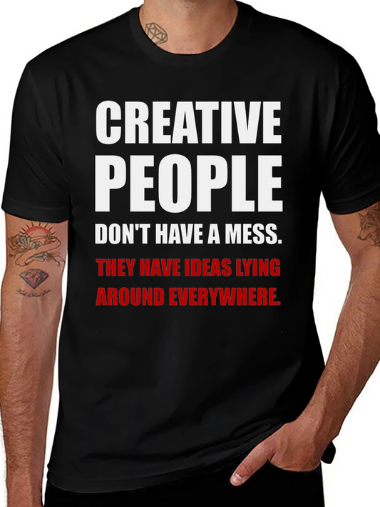 Creative People T-Shirt - Ideas Everywhere