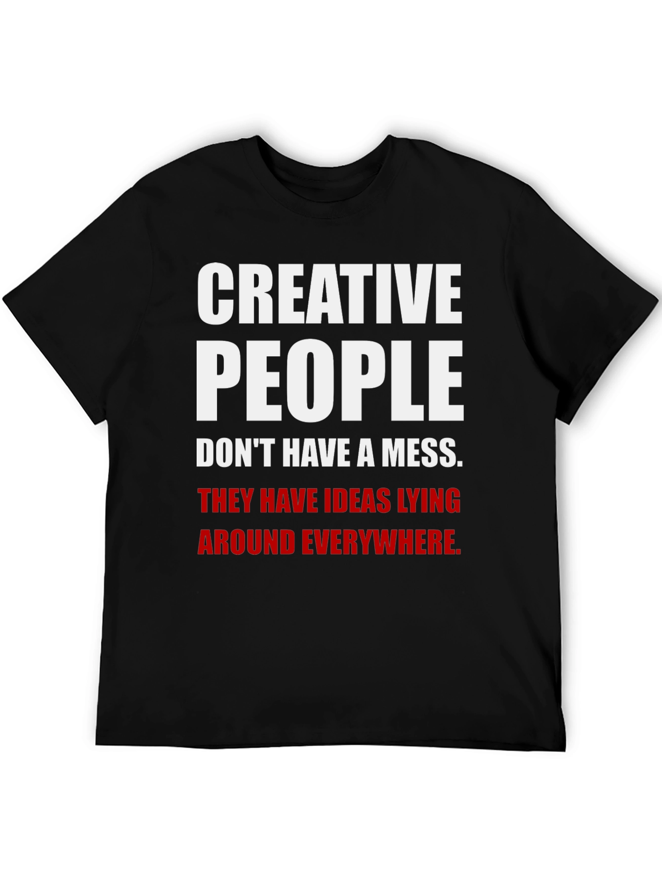 Creative People T-Shirt - Ideas Everywhere
