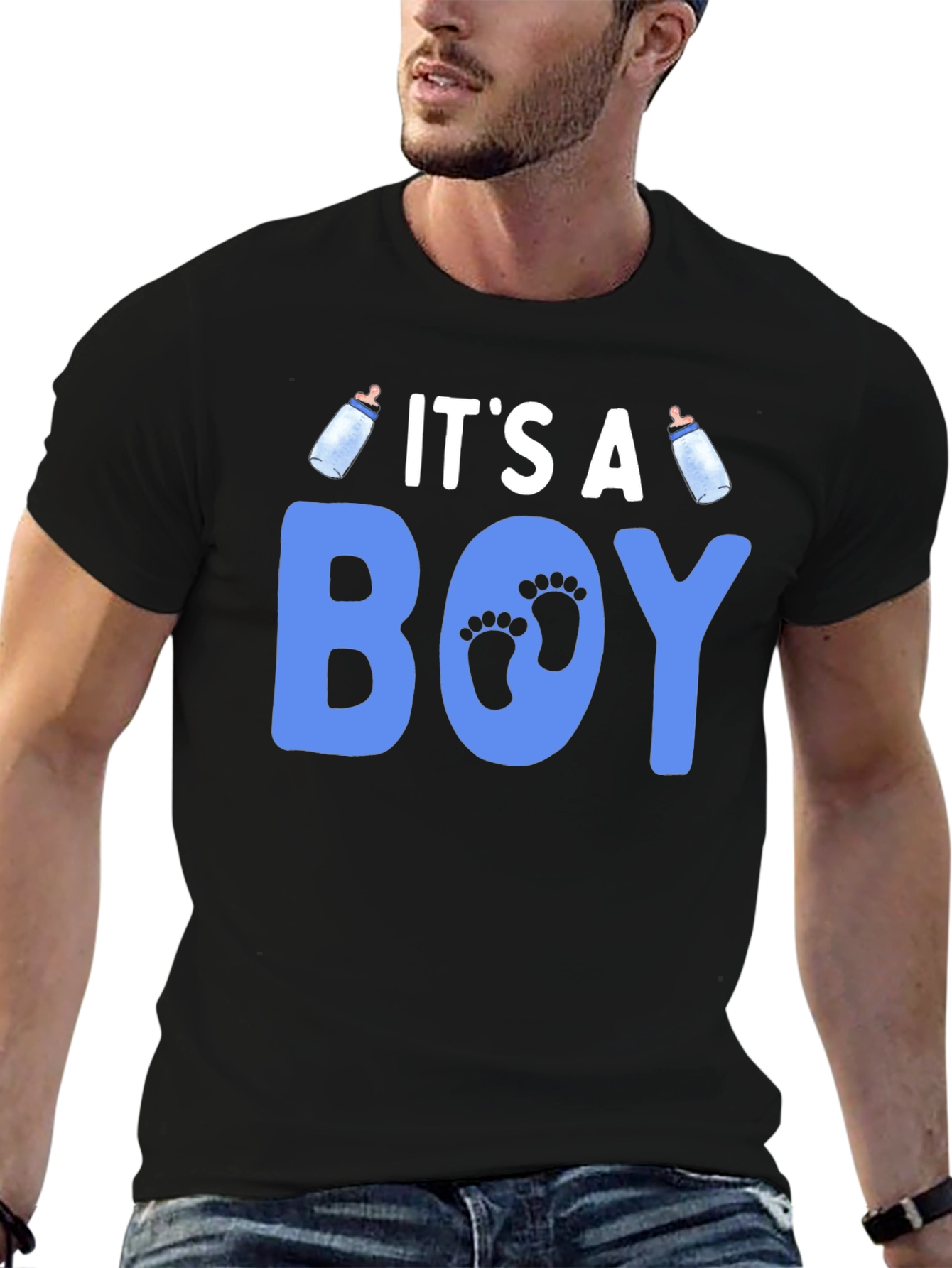 Its A Boy Baby Announcement T-Shirt