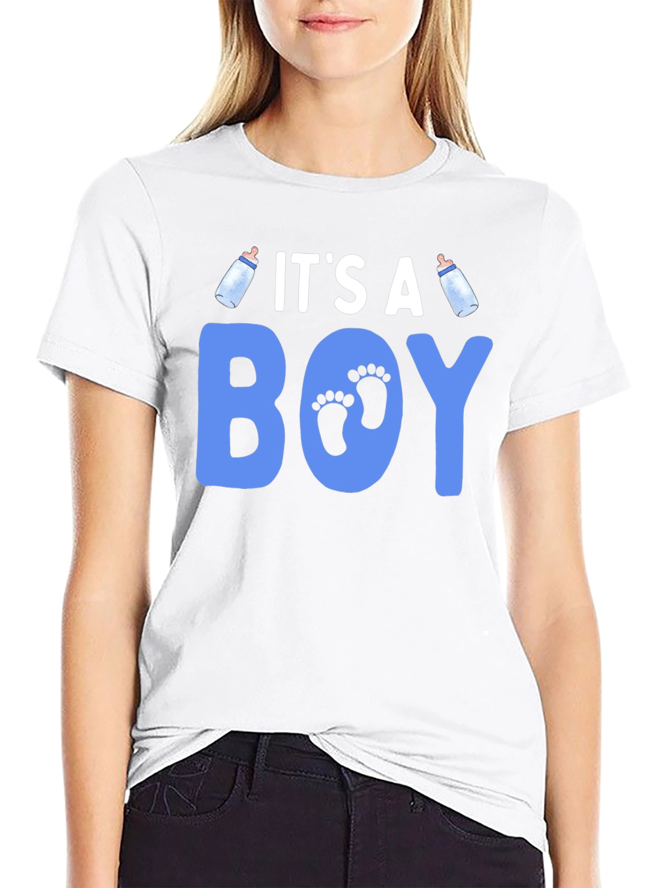 Its A Boy Baby Announcement T-Shirt