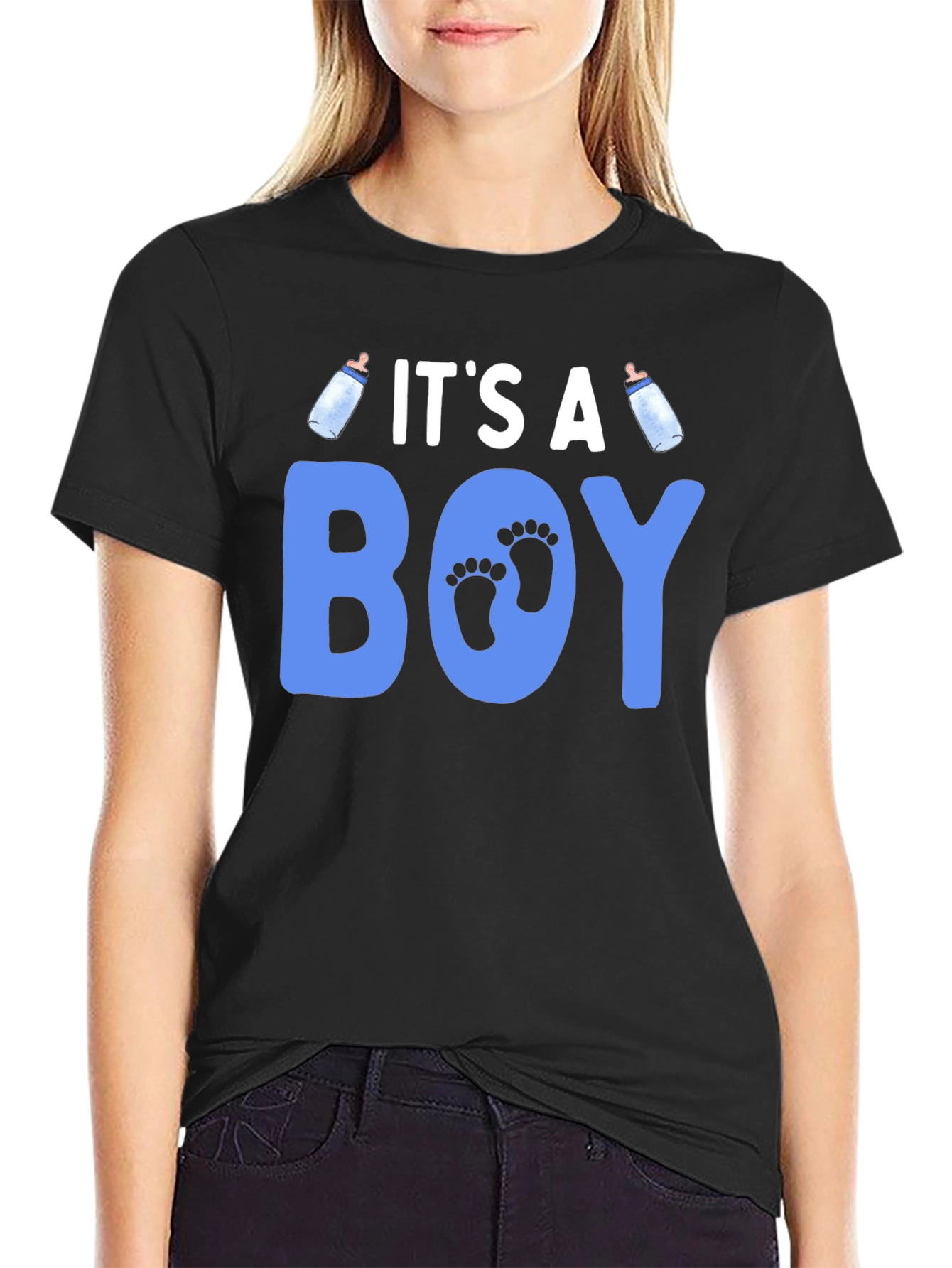 Its A Boy Baby Announcement T-Shirt