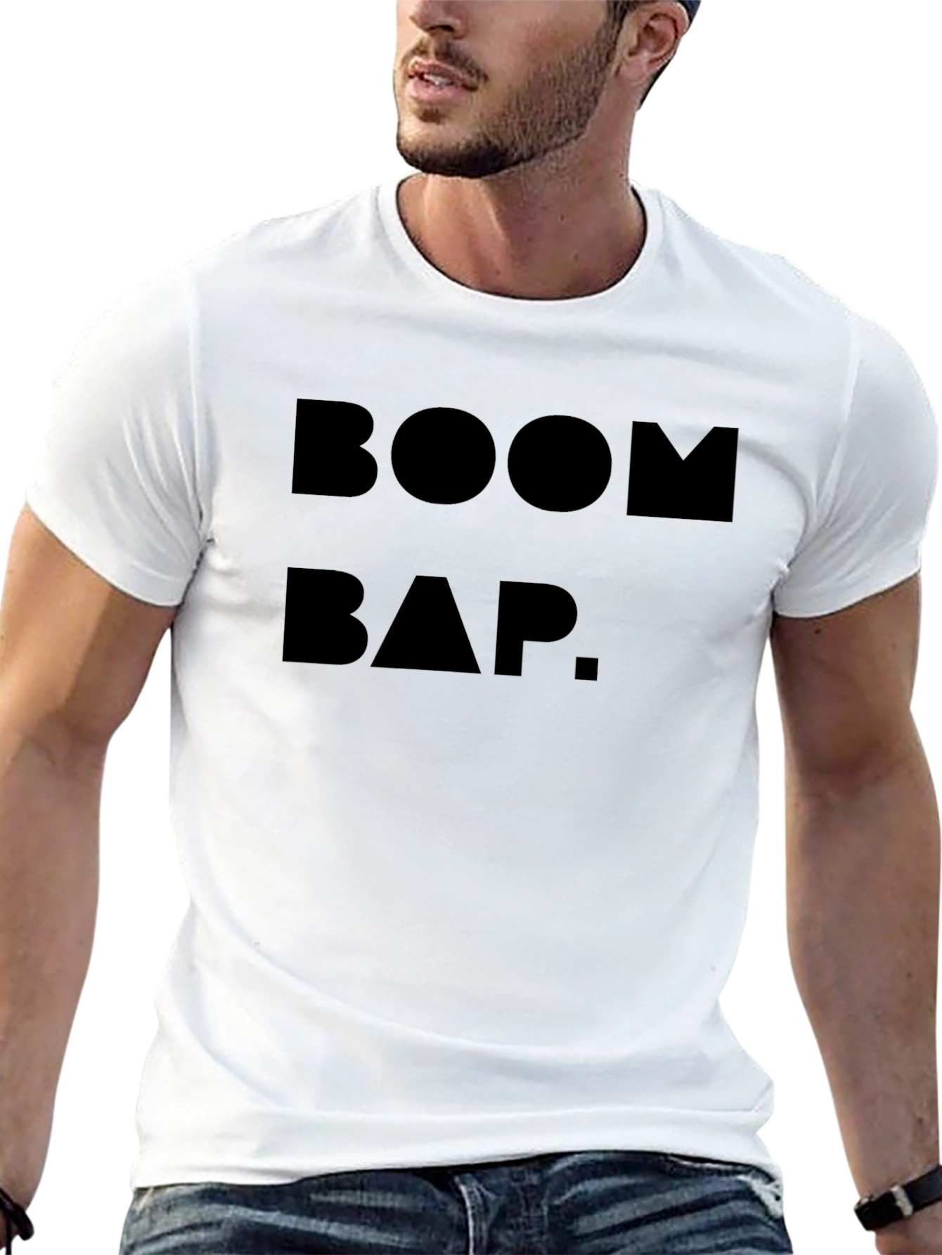 Boom Bap Graphic Black T-Shirt
