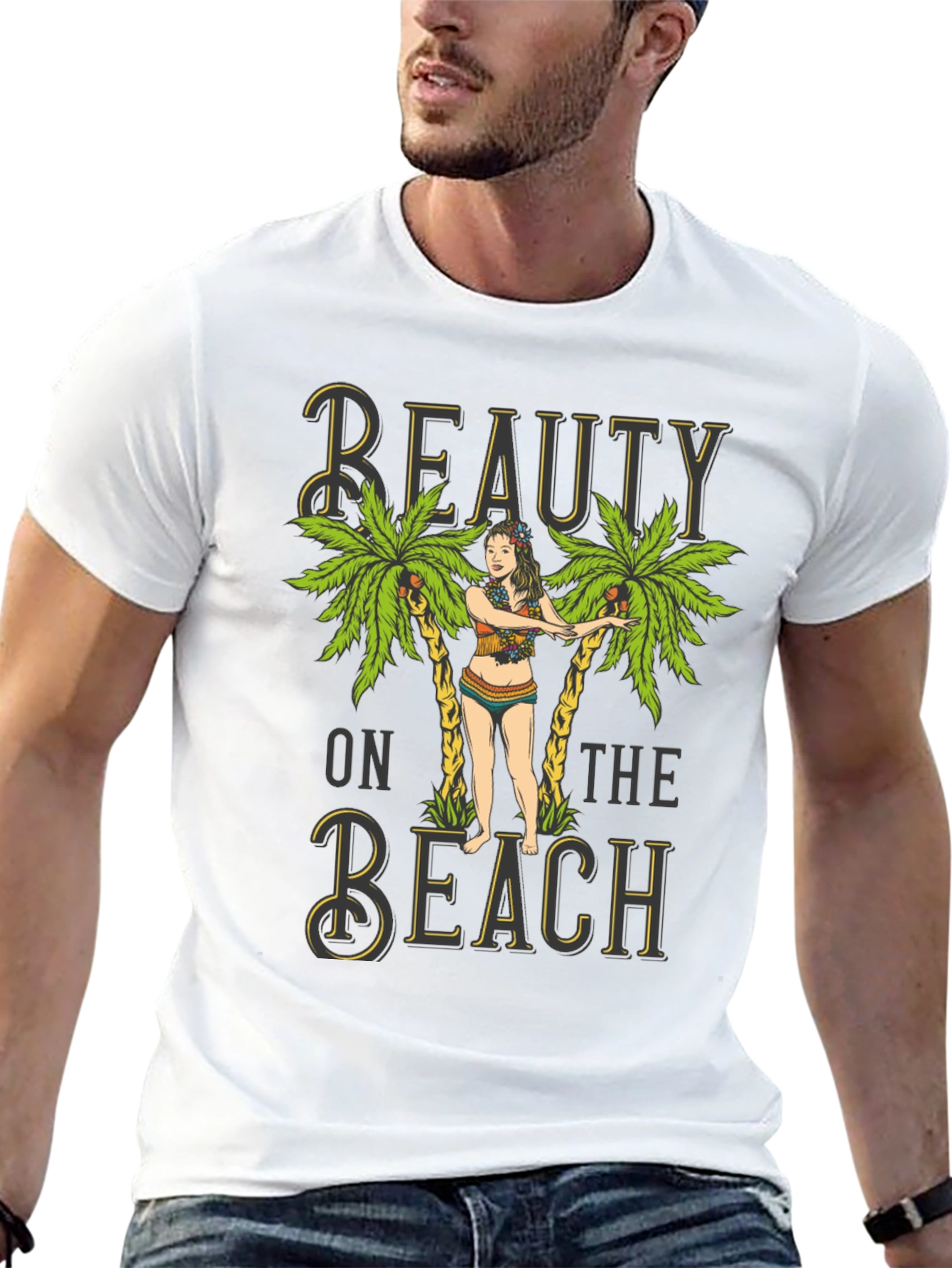 Beauty on the Beach Graphic T-Shirt