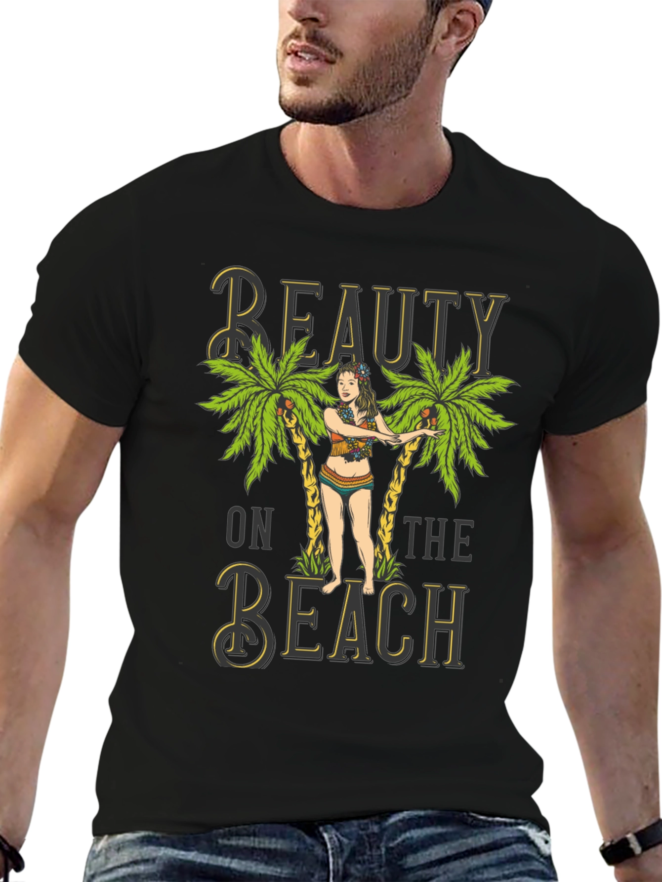 Beauty on the Beach Graphic T-Shirt