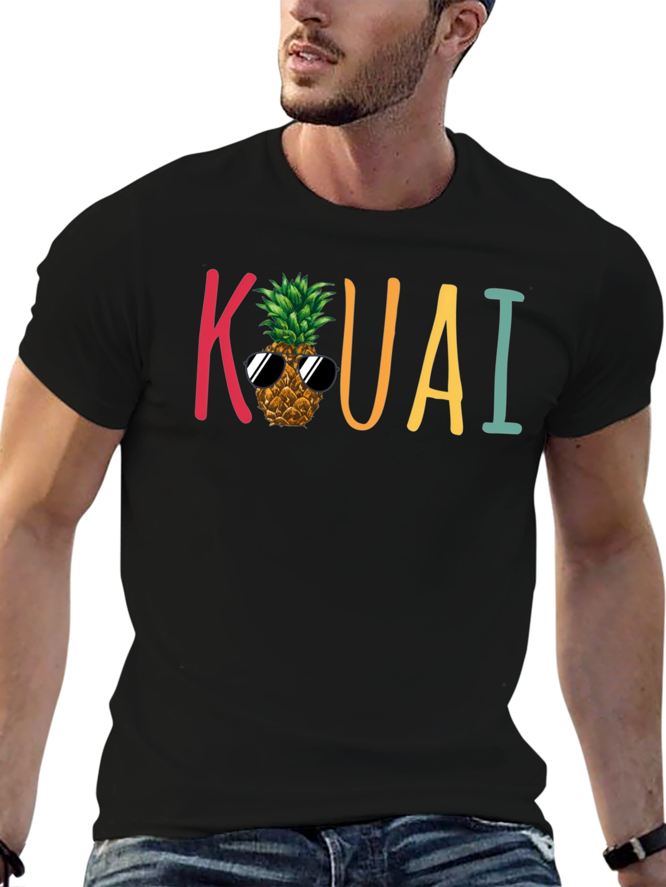Kauai Pineapple Sunglasses T-Shirt