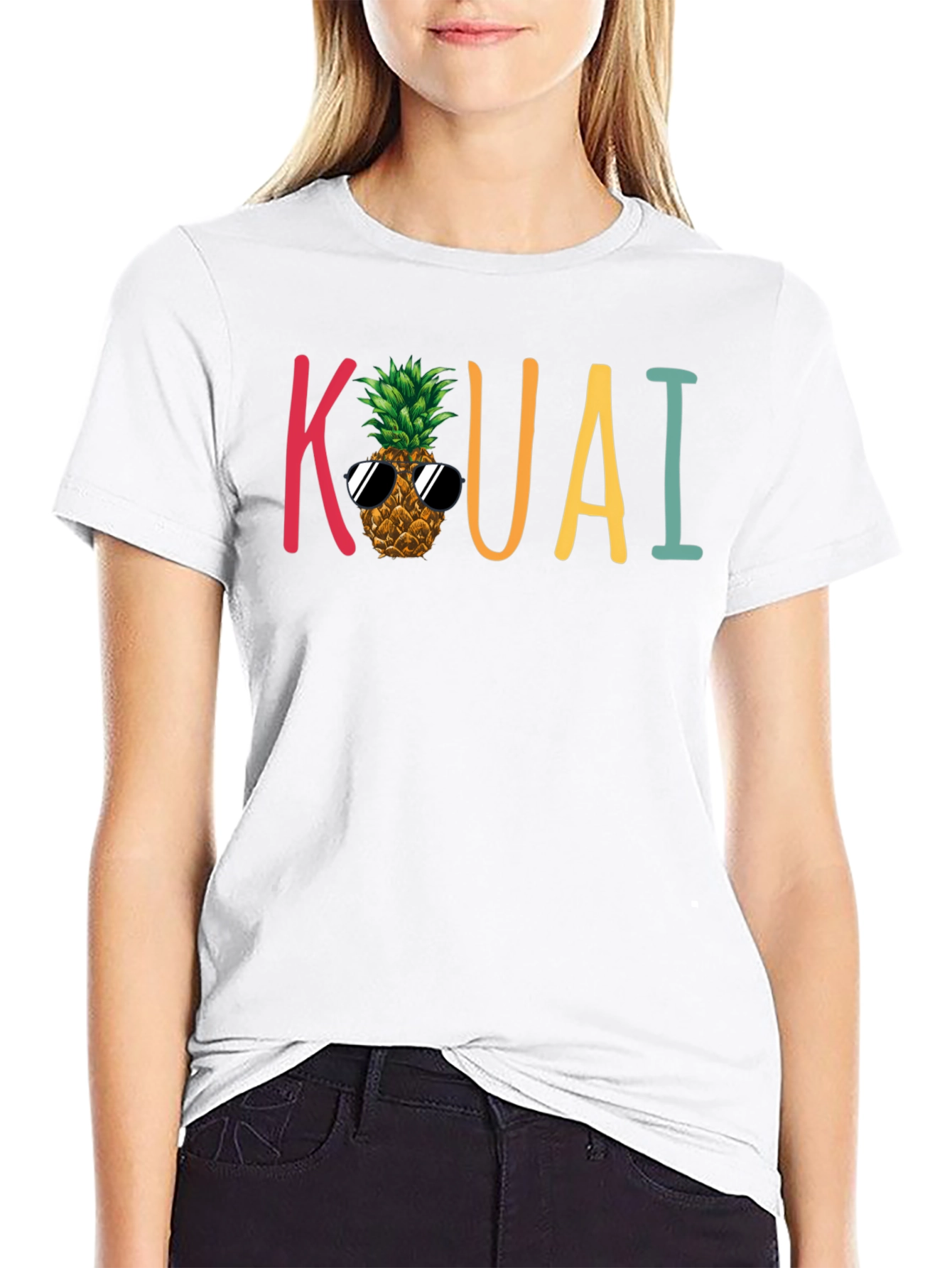 Kauai Pineapple Sunglasses T-Shirt