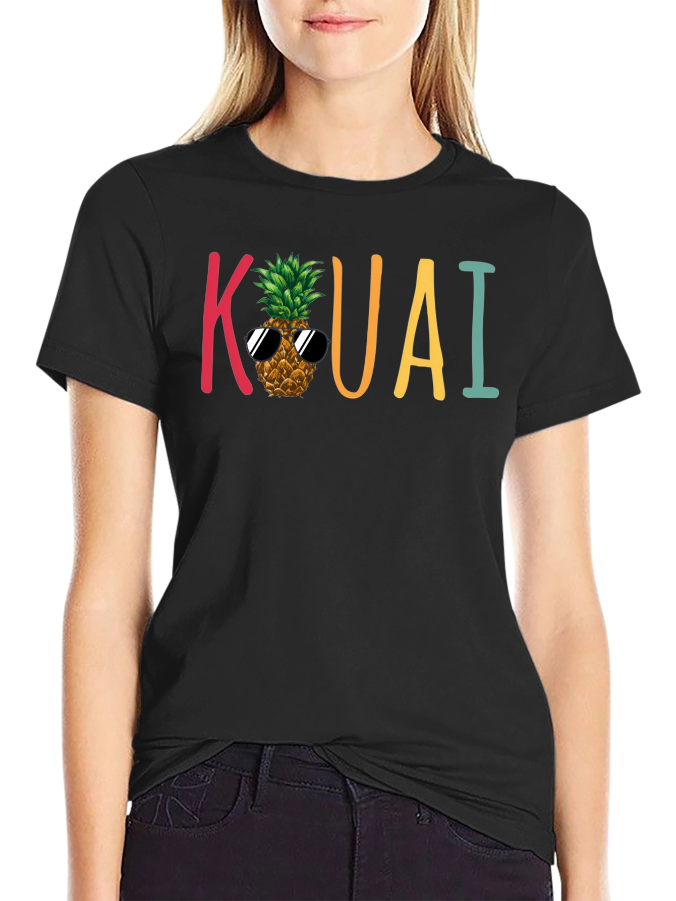 Kauai Pineapple Sunglasses T-Shirt