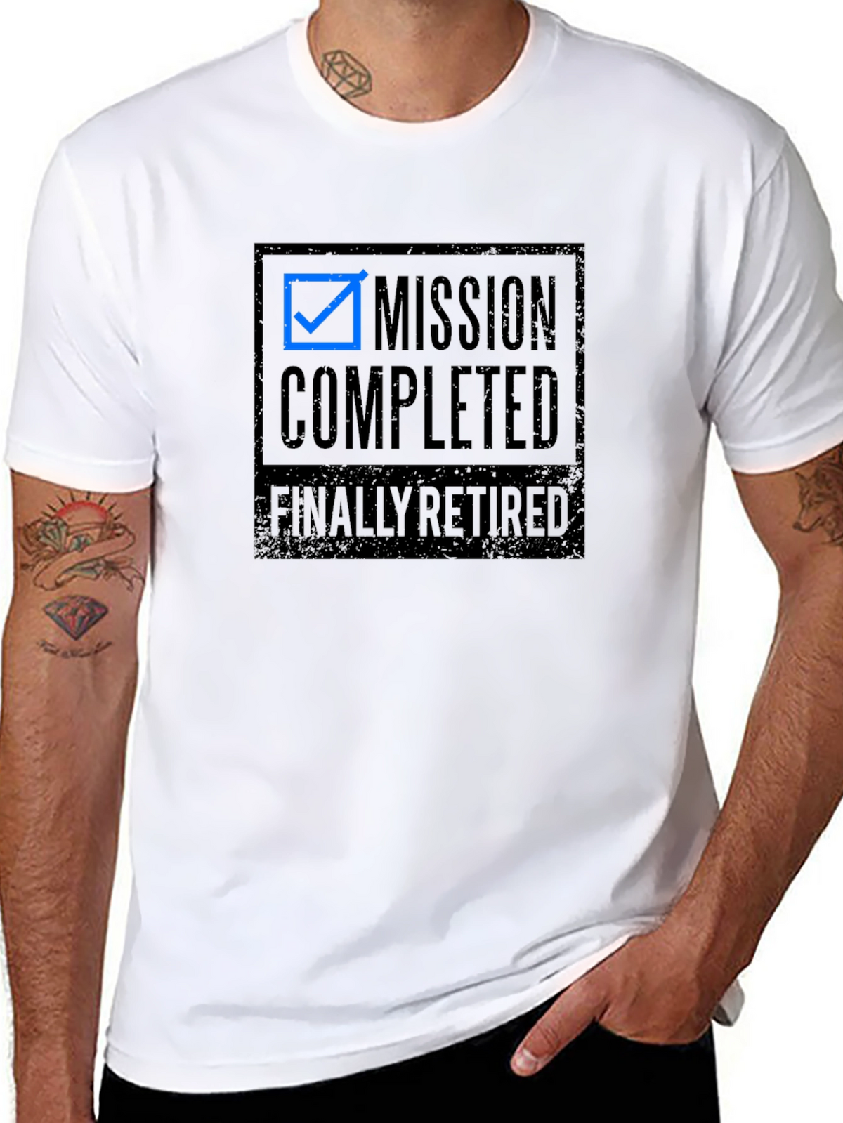 Mission Completed Retired T-Shirt