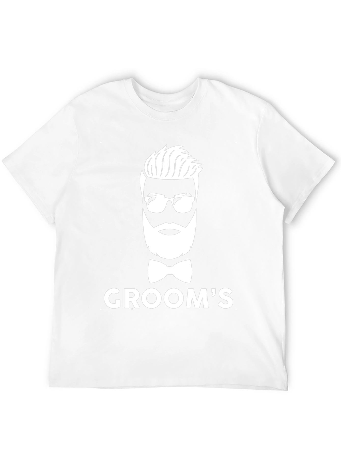 Grooms Stylish Graphic Tee - Bachelor Party Ready