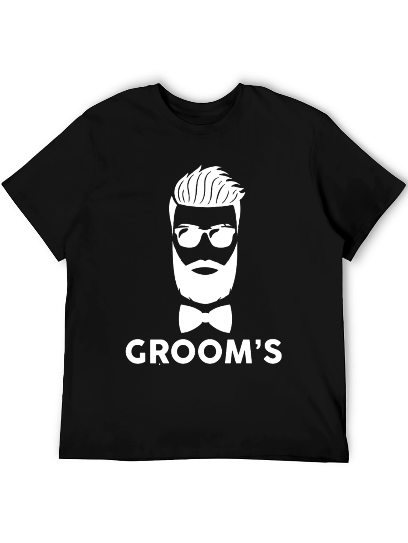 Grooms Stylish Graphic Tee - Bachelor Party Ready
