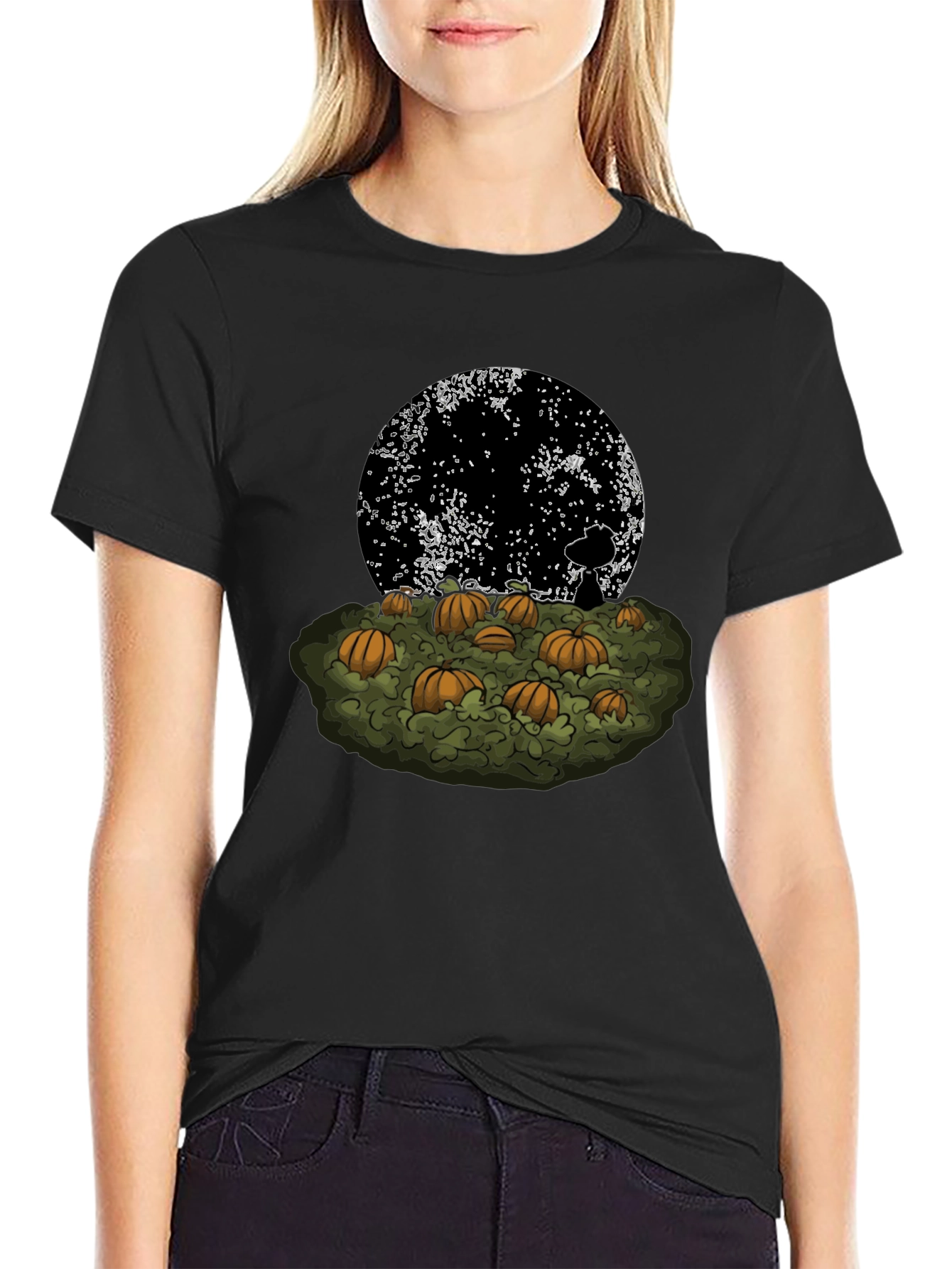 Snoopy Halloween Pumpkin Patch T-Shirt