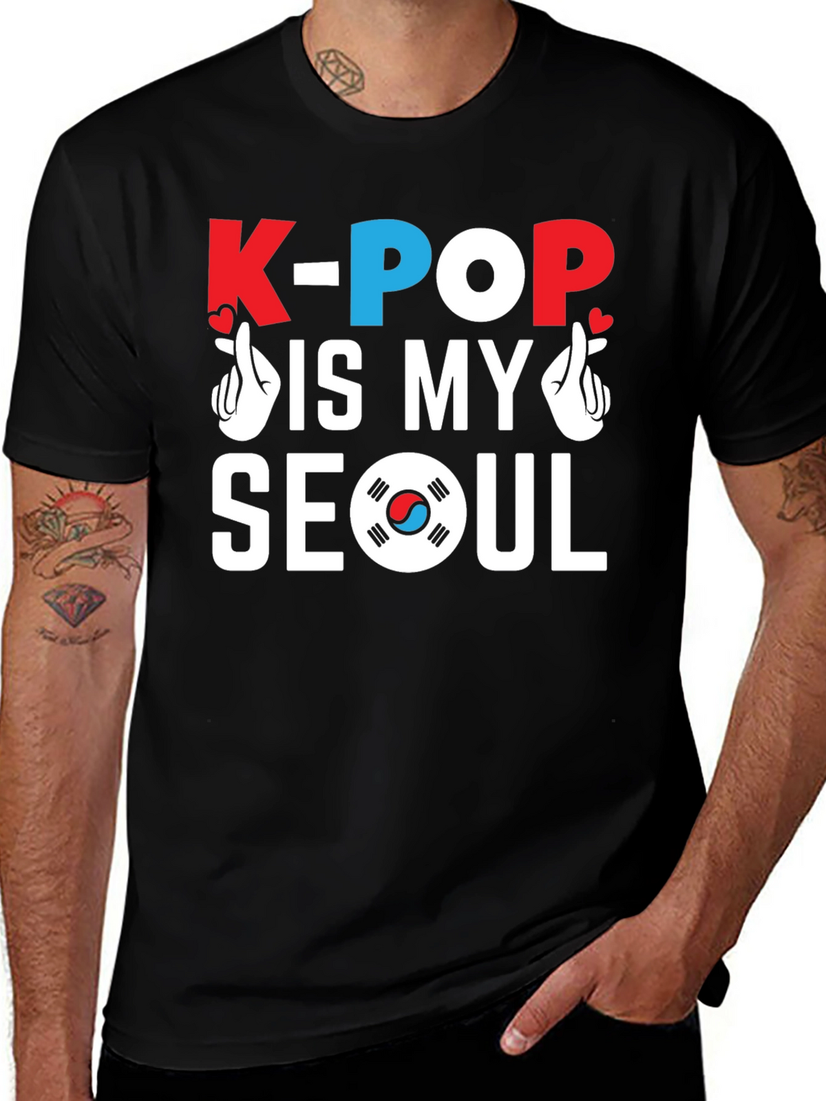 K-Pop Is My Seoul Graphic T-Shirt