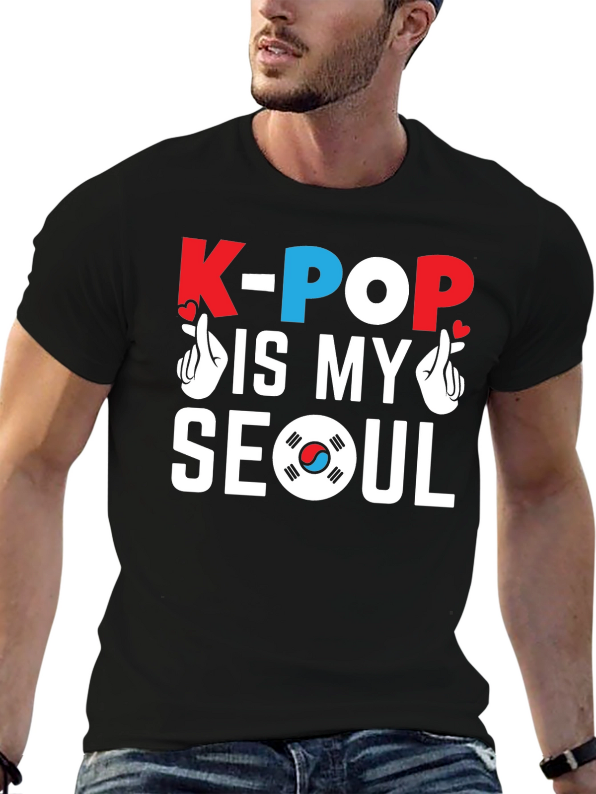 K-Pop Is My Seoul Graphic T-Shirt