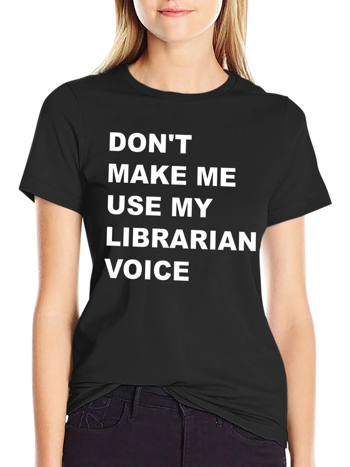 Librarian Voice Graphic T-Shirt
