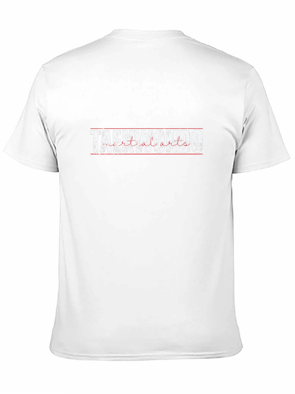 Taekwondo T-Shirt - Black Graphic Print