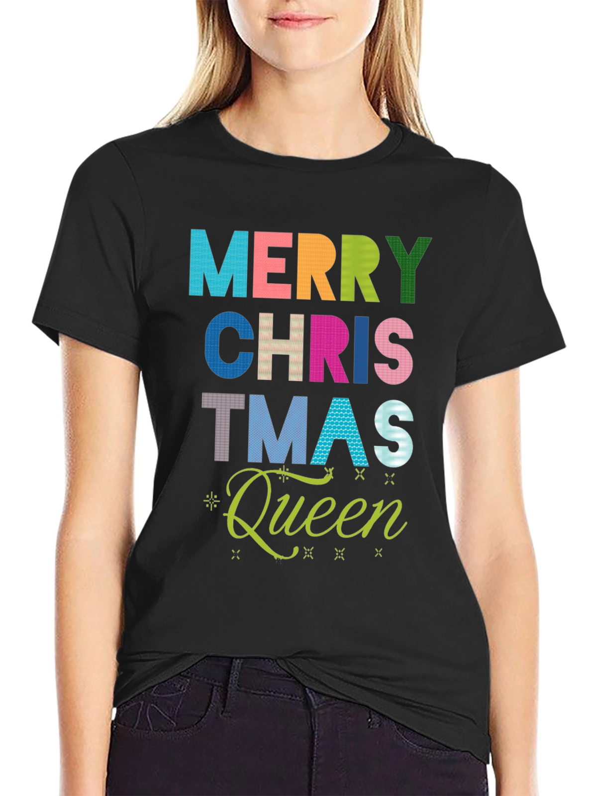 Merry Christmas Queen Graphic Tee