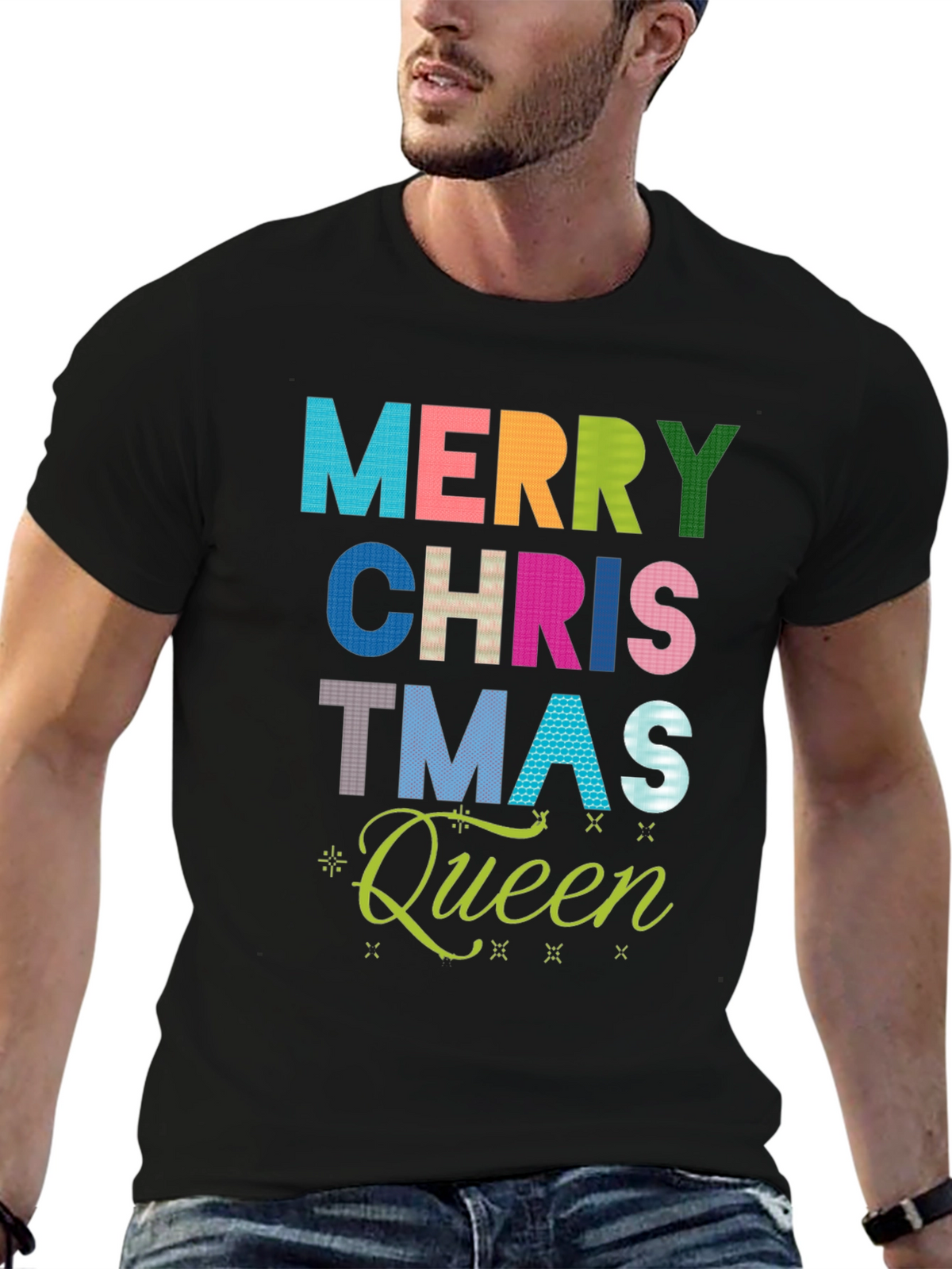 Merry Christmas Queen Graphic Tee