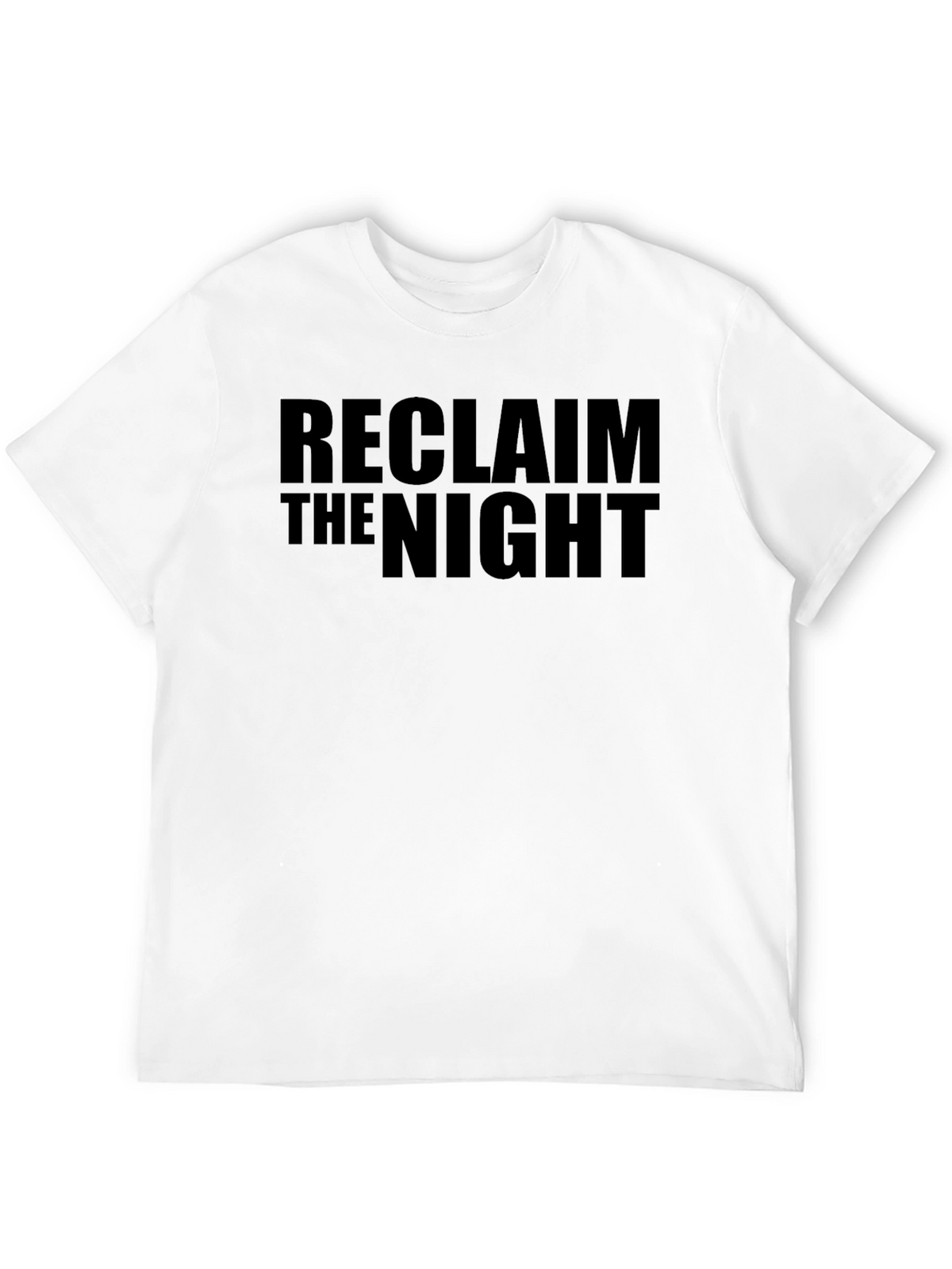 Reclaim The Night Graphic Tee - Black