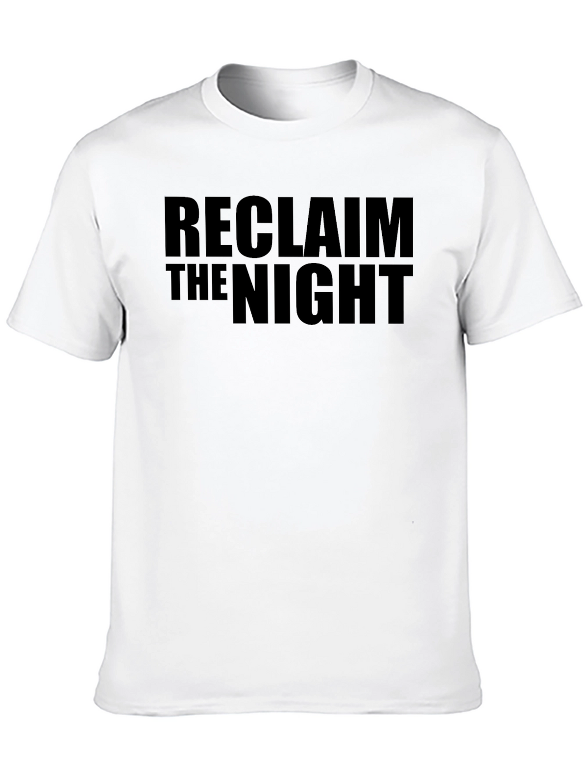Reclaim The Night Graphic Tee - Black