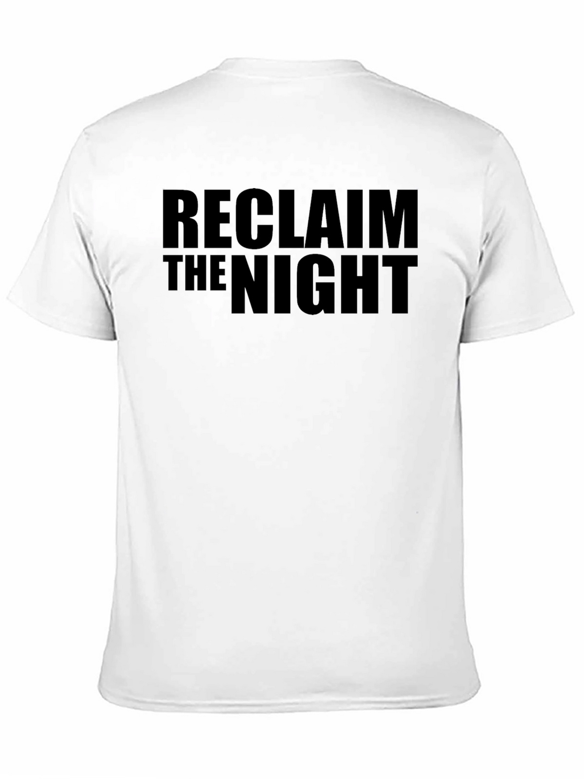 Reclaim The Night Graphic Tee - Black