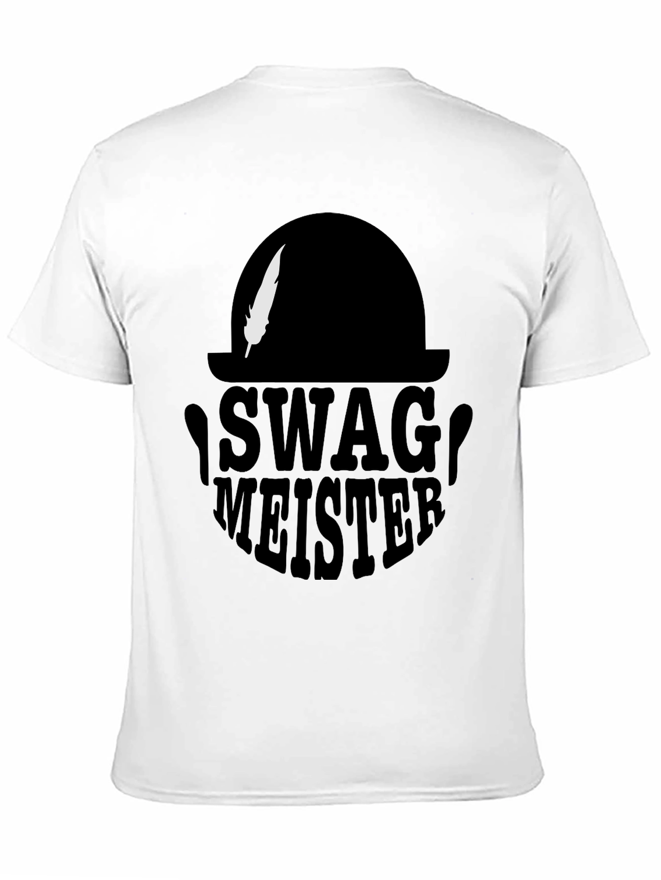 Swag Meister Black T-Shirt - Stylish Graphic Tee