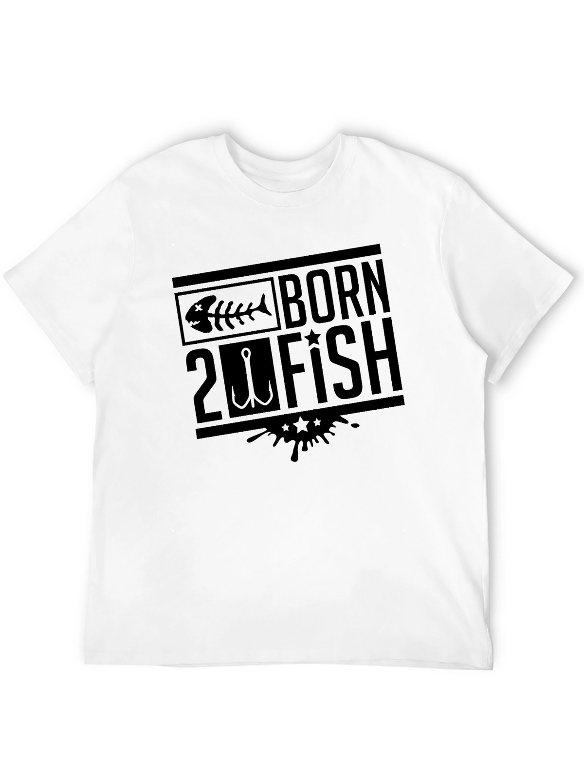 Born 2 Fish T-Shirt - Fishing Enthusiast Tee