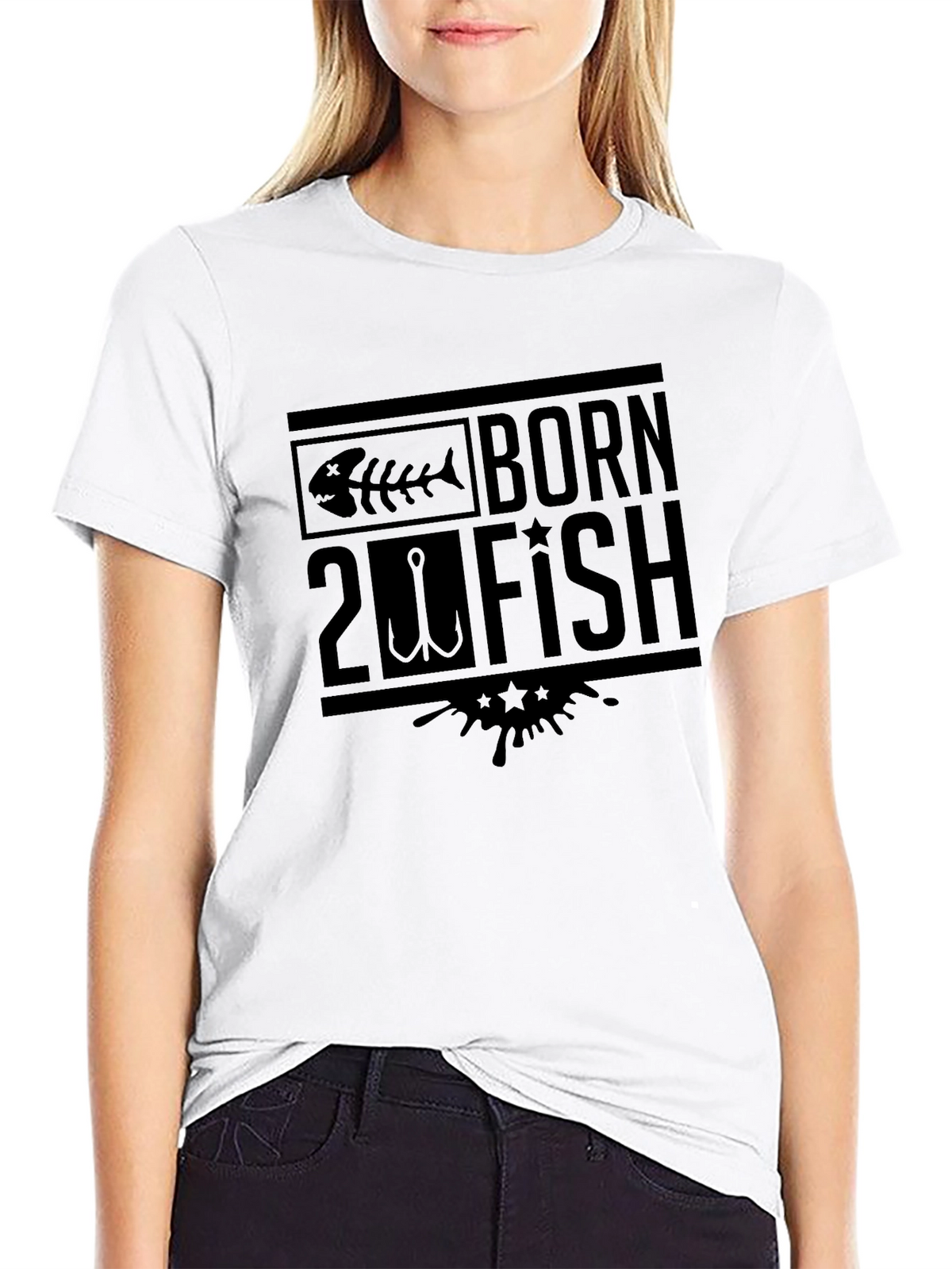 Born 2 Fish T-Shirt - Fishing Enthusiast Tee
