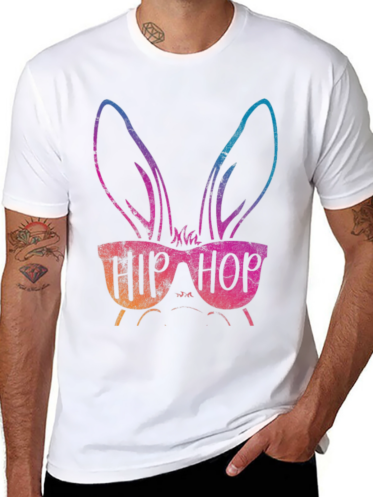Hip Hop Easter Bunny T-Shirt