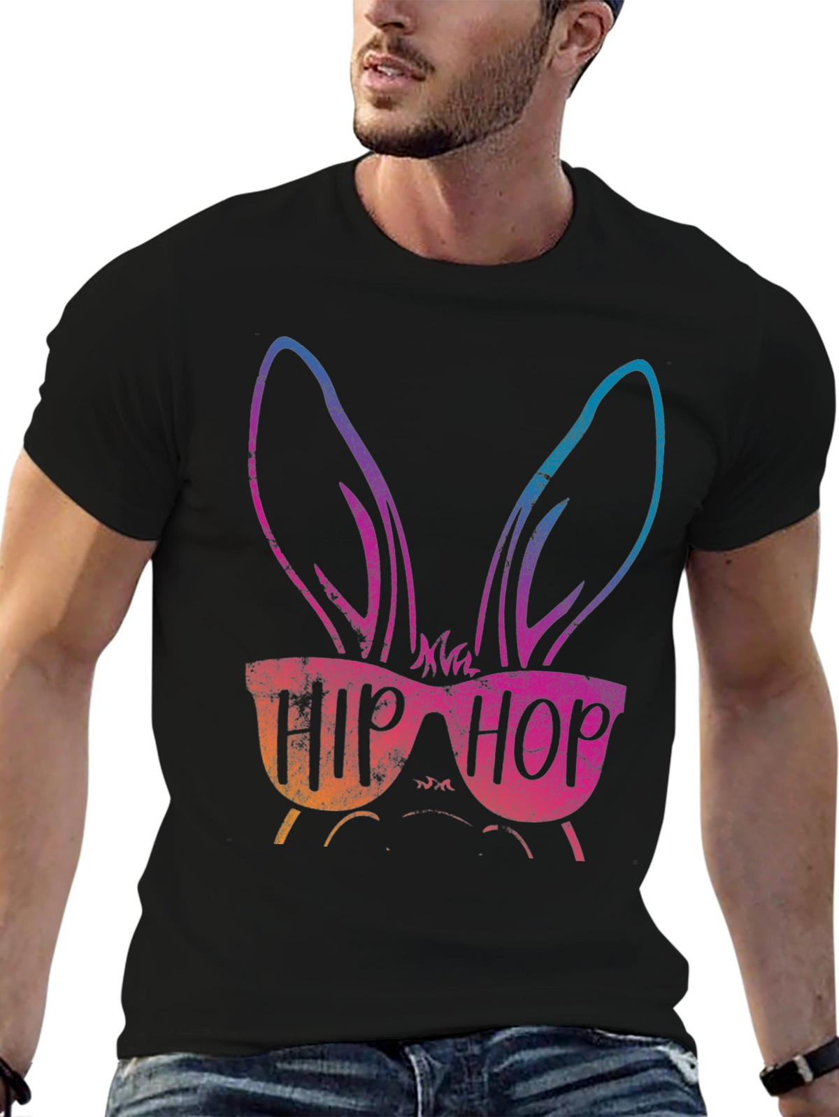 Hip Hop Easter Bunny T-Shirt