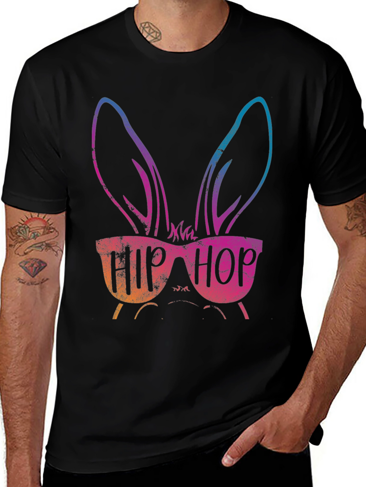 Hip Hop Easter Bunny T-Shirt