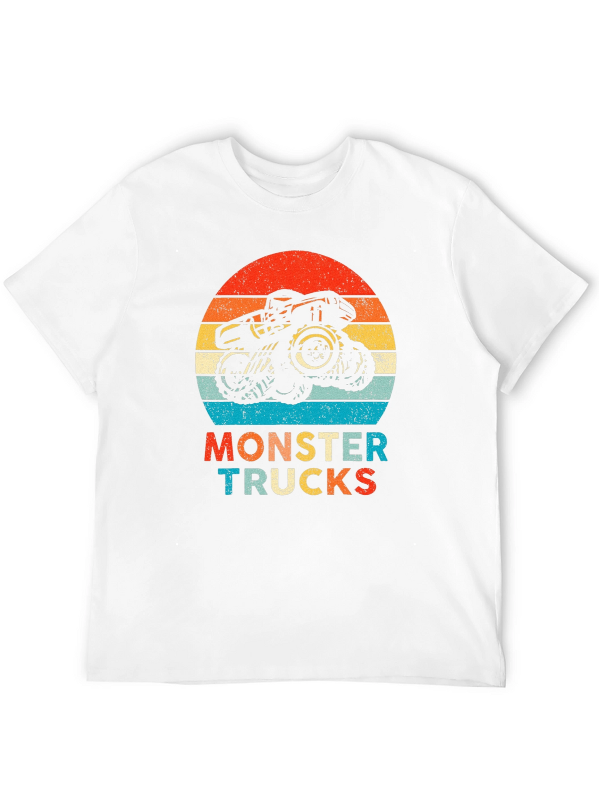 Monster Truck Retro Graphic Tee