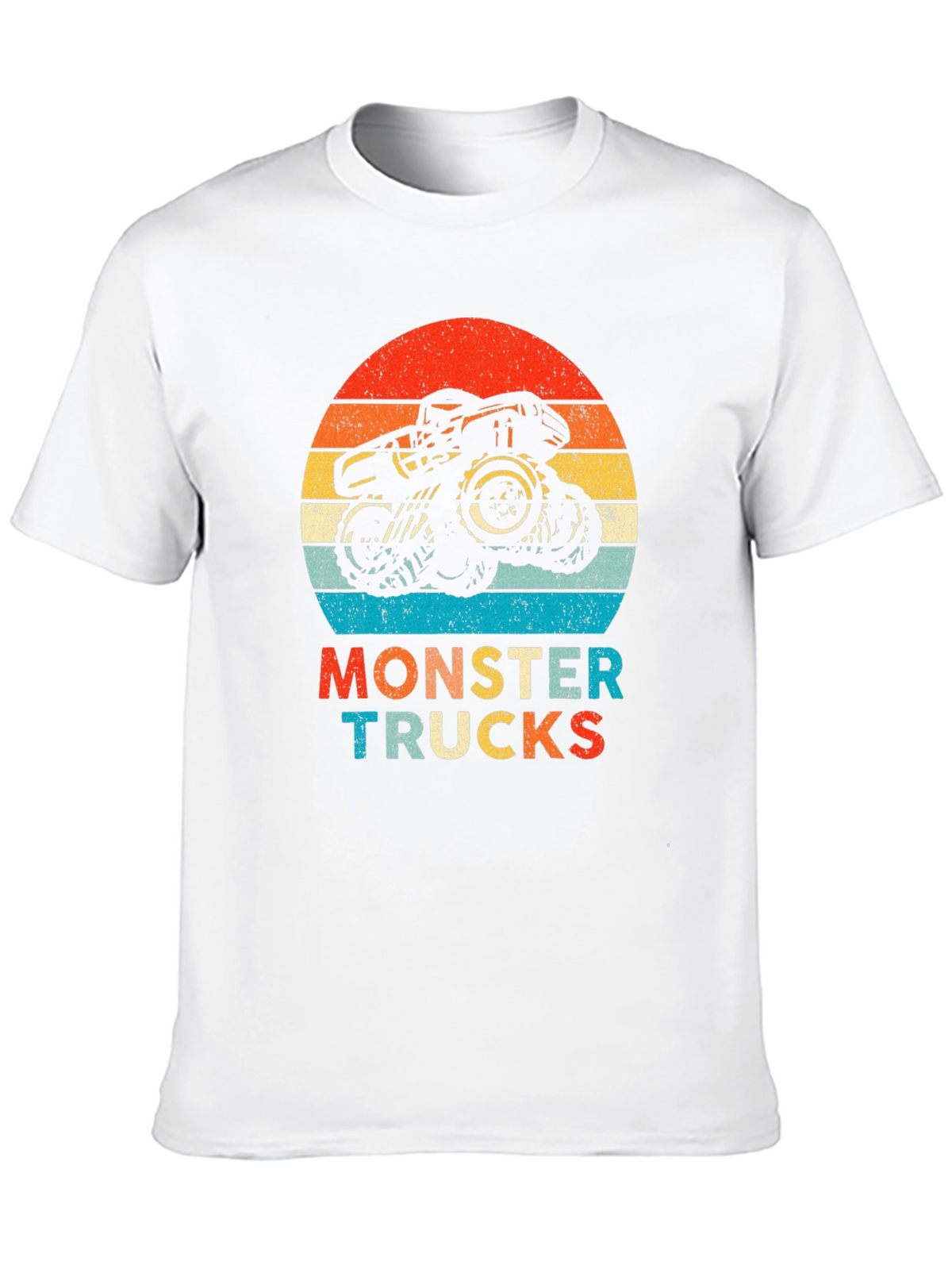 Monster Truck Retro Graphic Tee