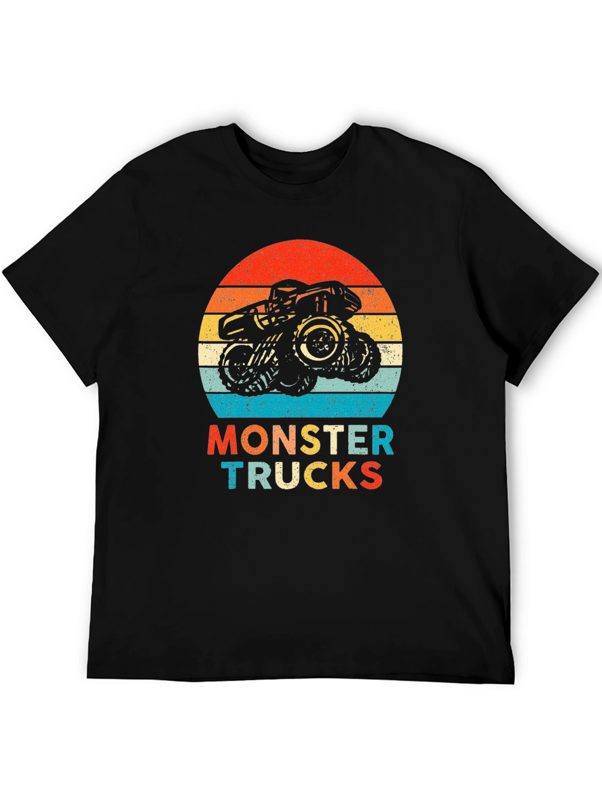 Monster Truck Retro Graphic Tee