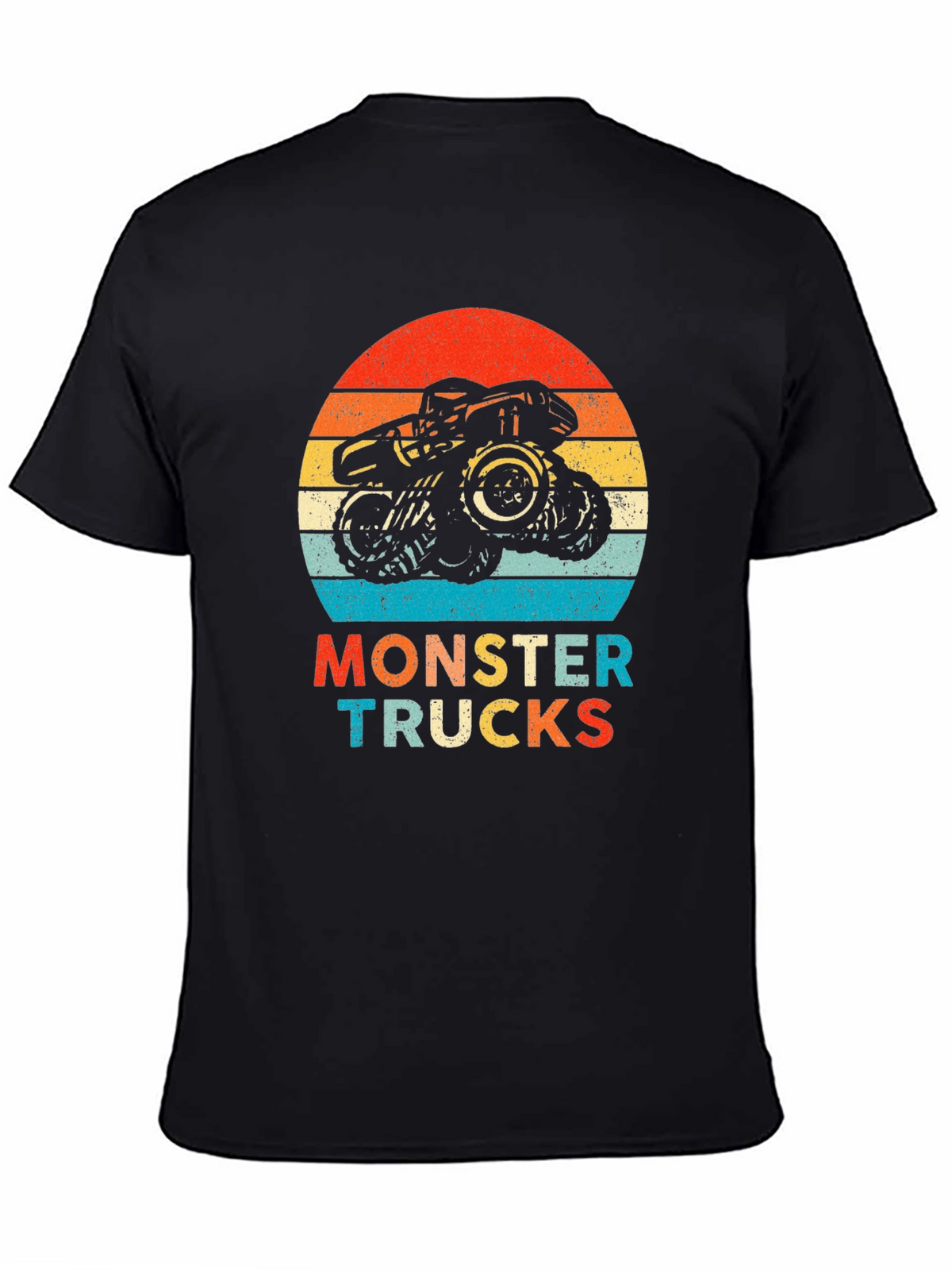 Monster Truck Retro Graphic Tee