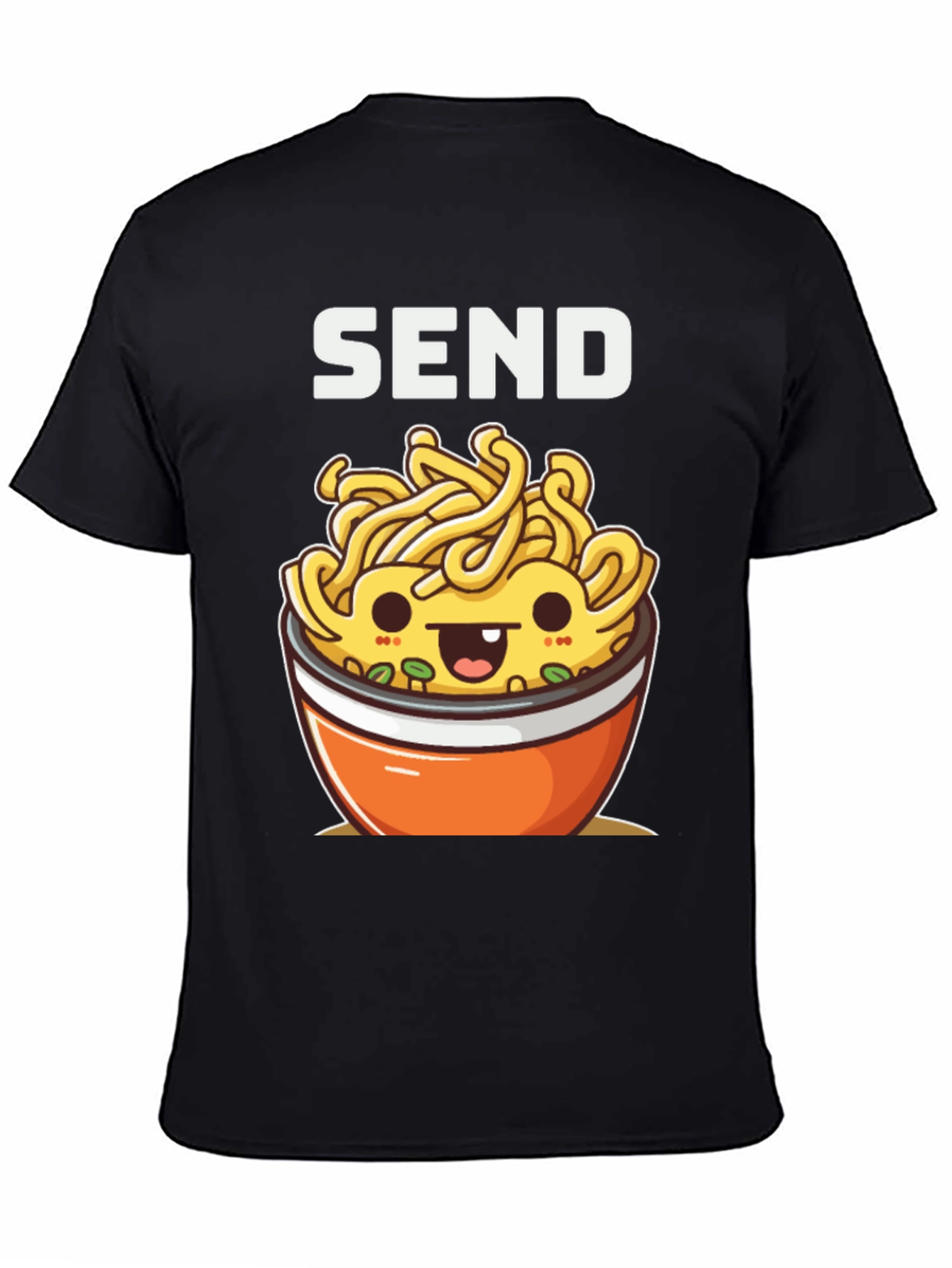Send Noodles Kawaii Graphic T-Shirt