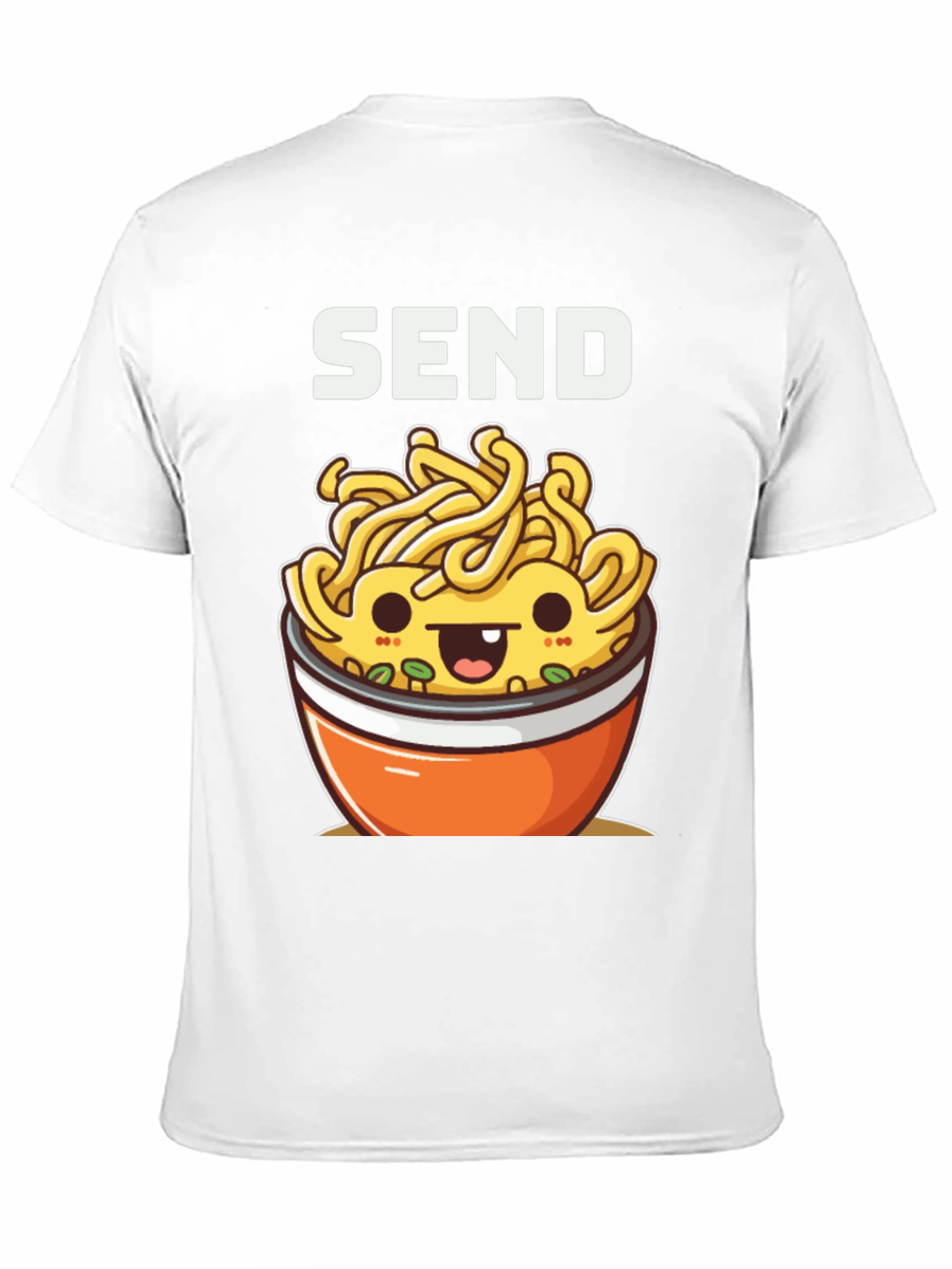 Send Noodles Kawaii Graphic T-Shirt