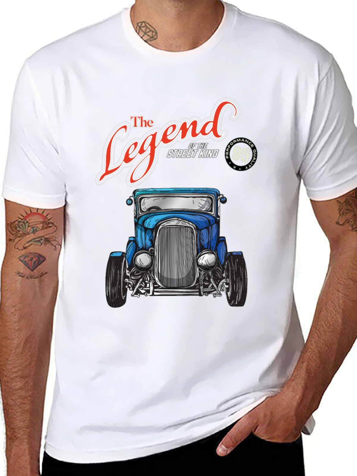 Legend Street King Car Graphic T-Shirt