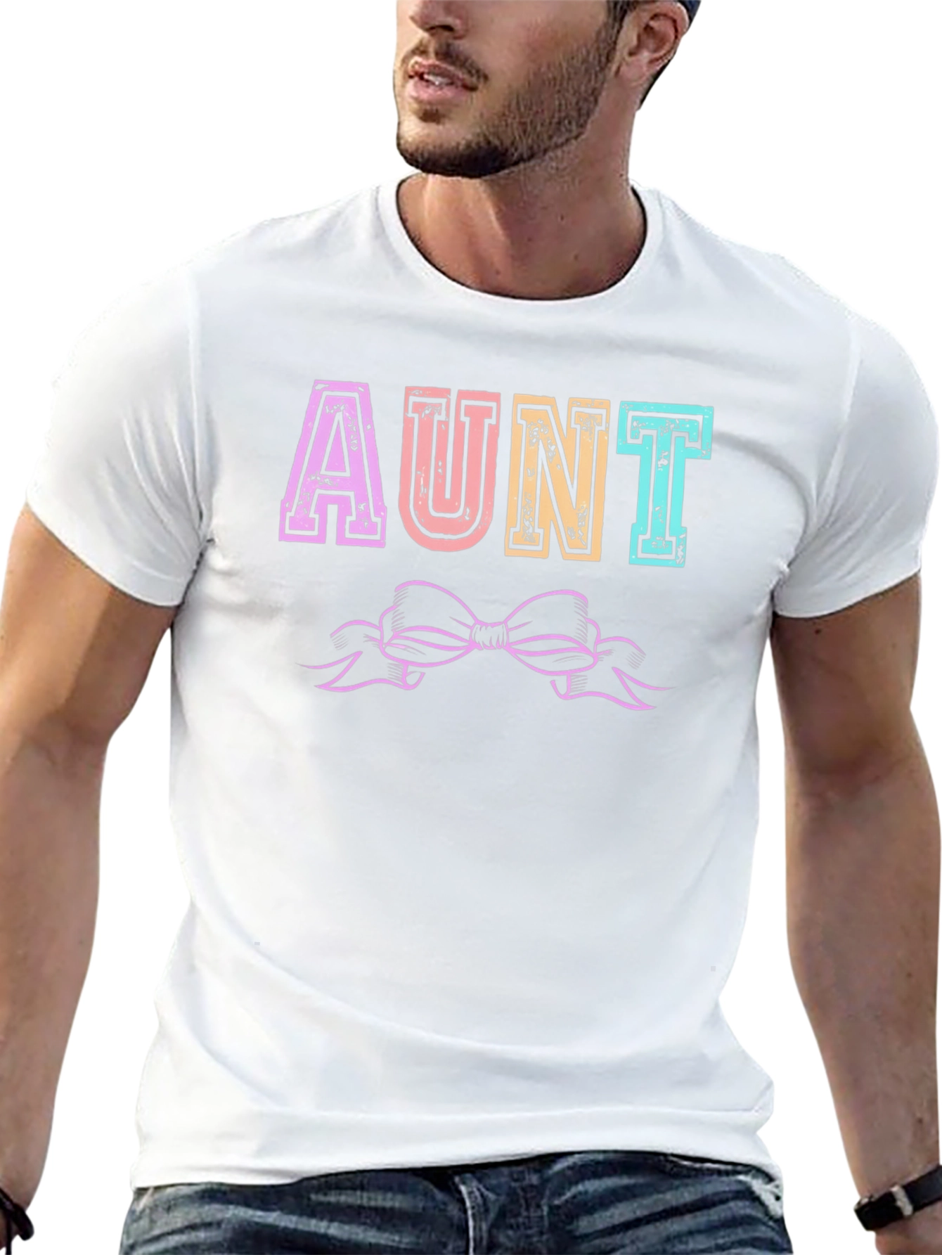 Aunt T-Shirt - Cute Bow Design