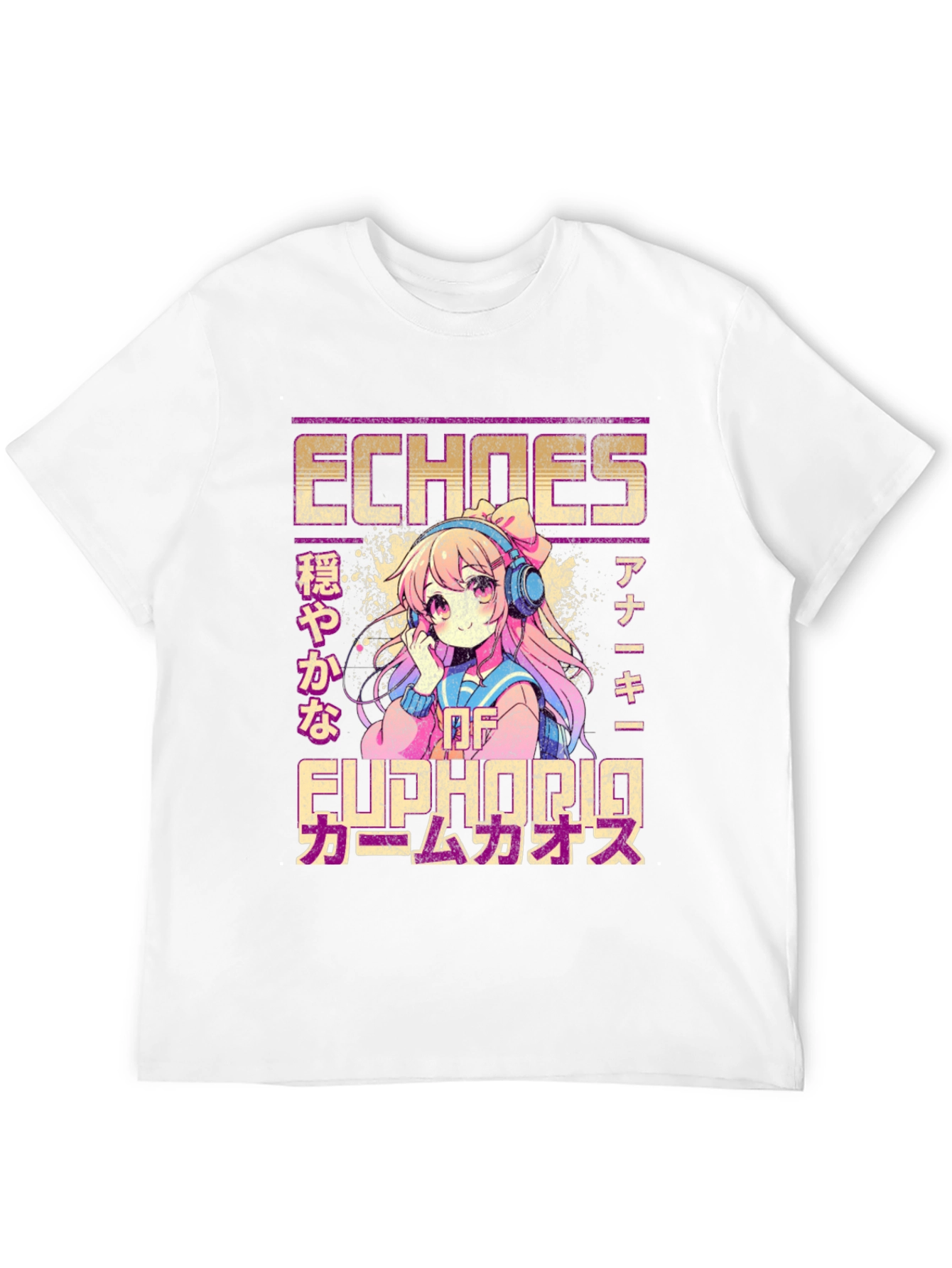 Echoes of Euphoria Anime Graphic T-Shirt