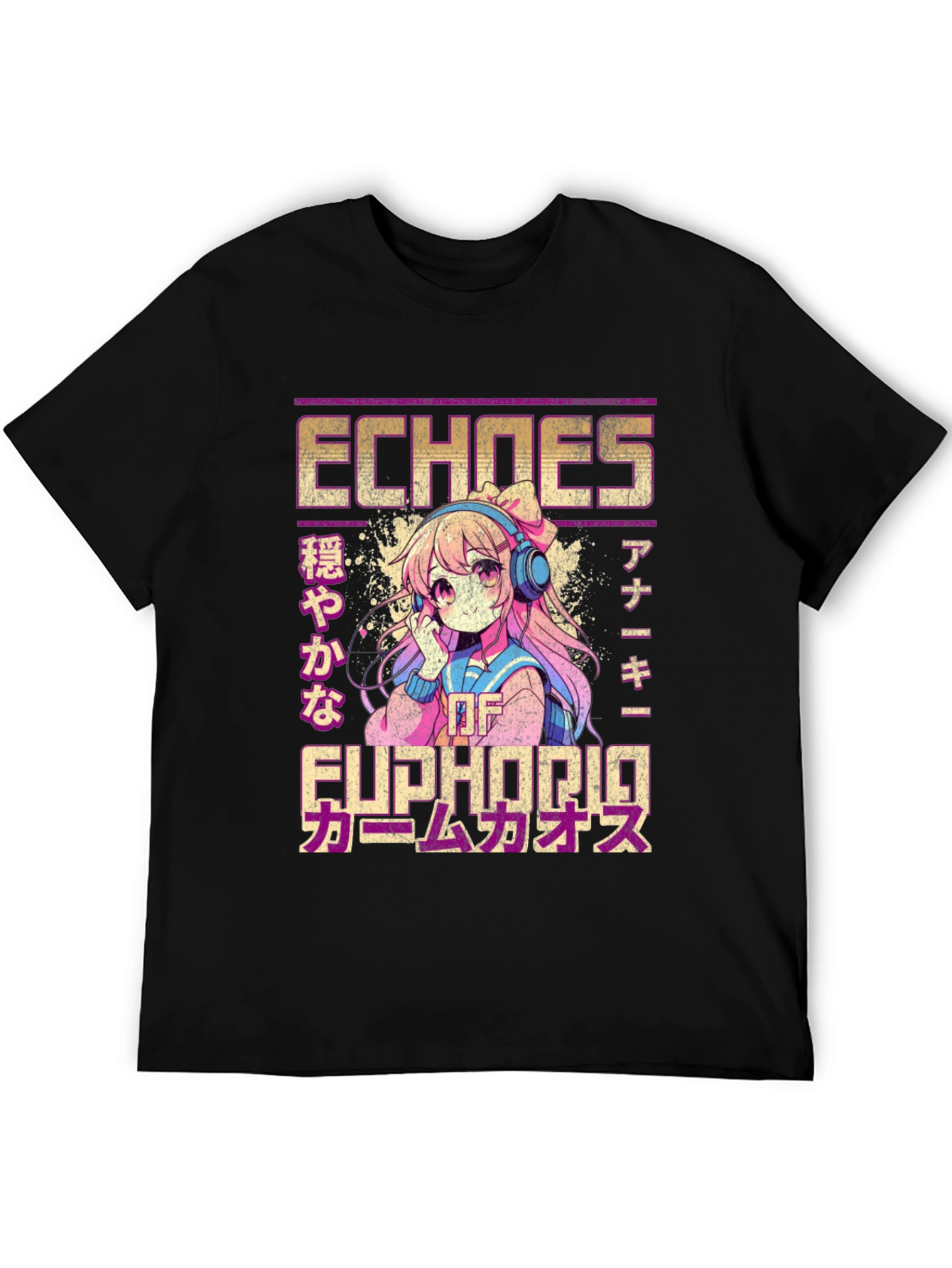 Echoes of Euphoria Anime Graphic T-Shirt