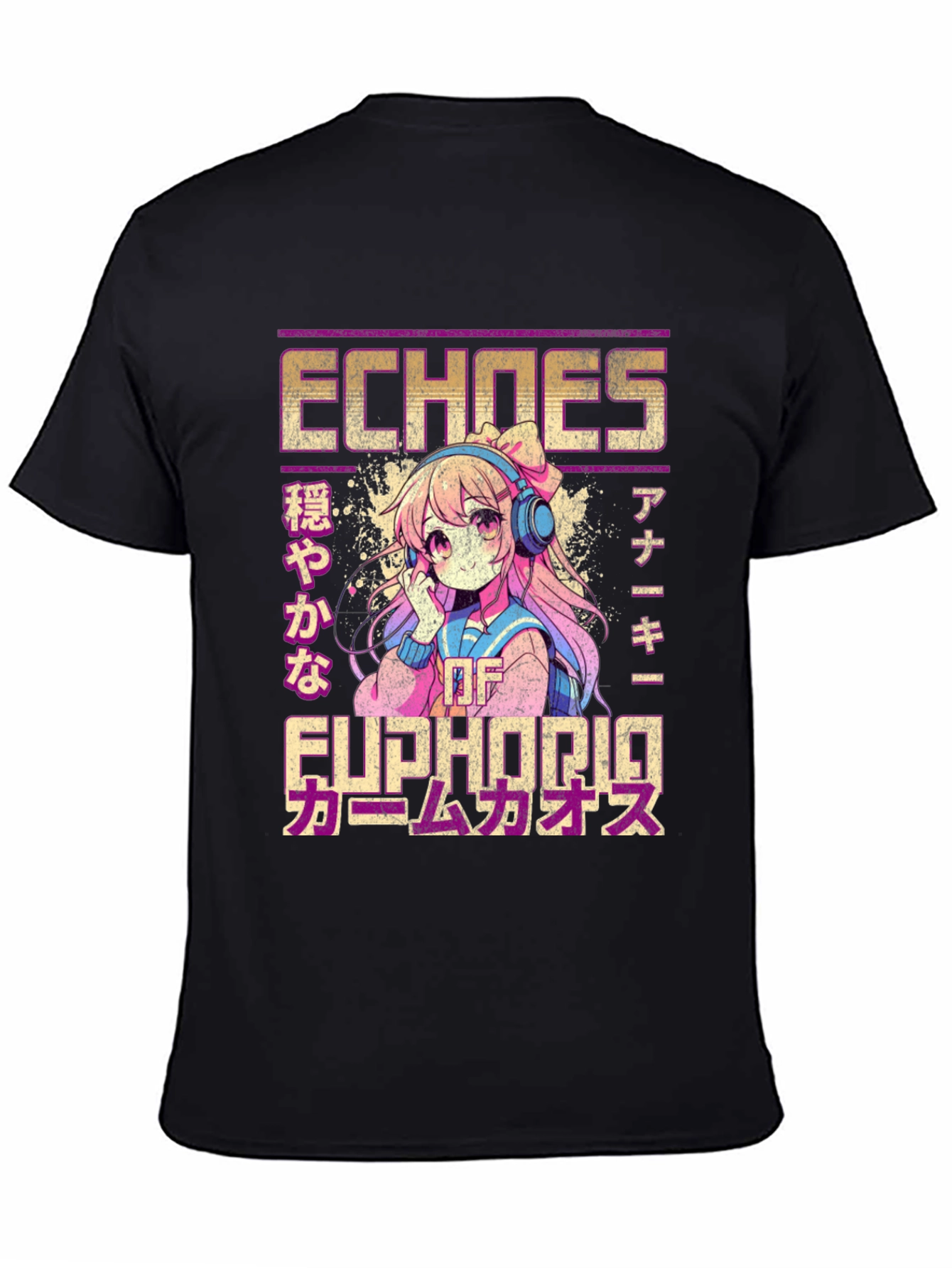 Echoes of Euphoria Anime Graphic T-Shirt
