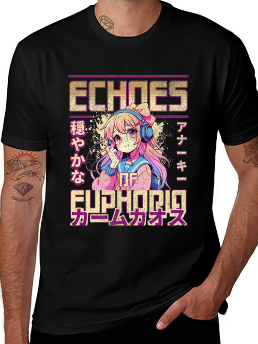 Echoes of Euphoria Anime Graphic T-Shirt